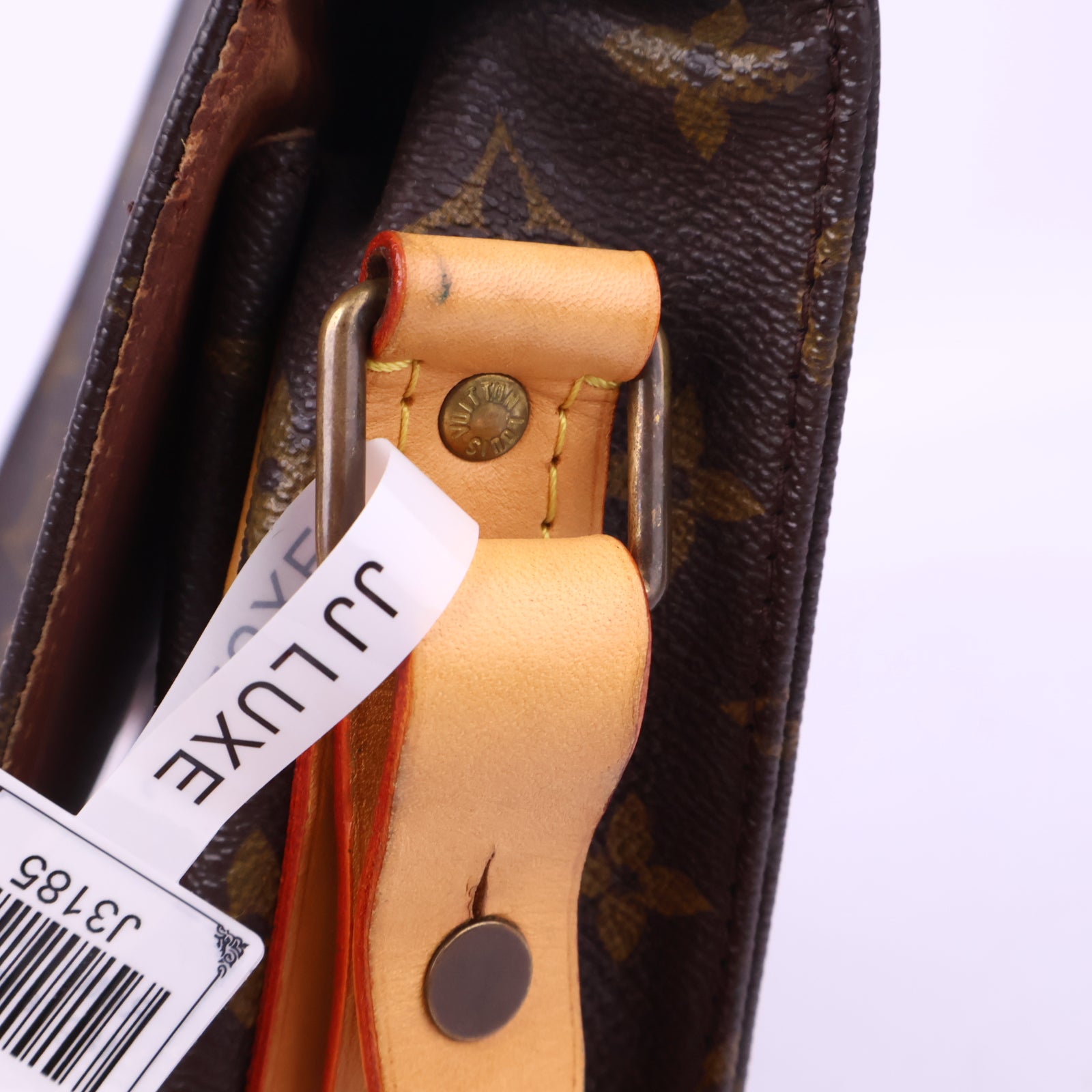 Louis Vuitton Monogram Cartouchiere PM Crossbody Bag J3185R | Pre-Owned Excellent Brown Monogram Canvas