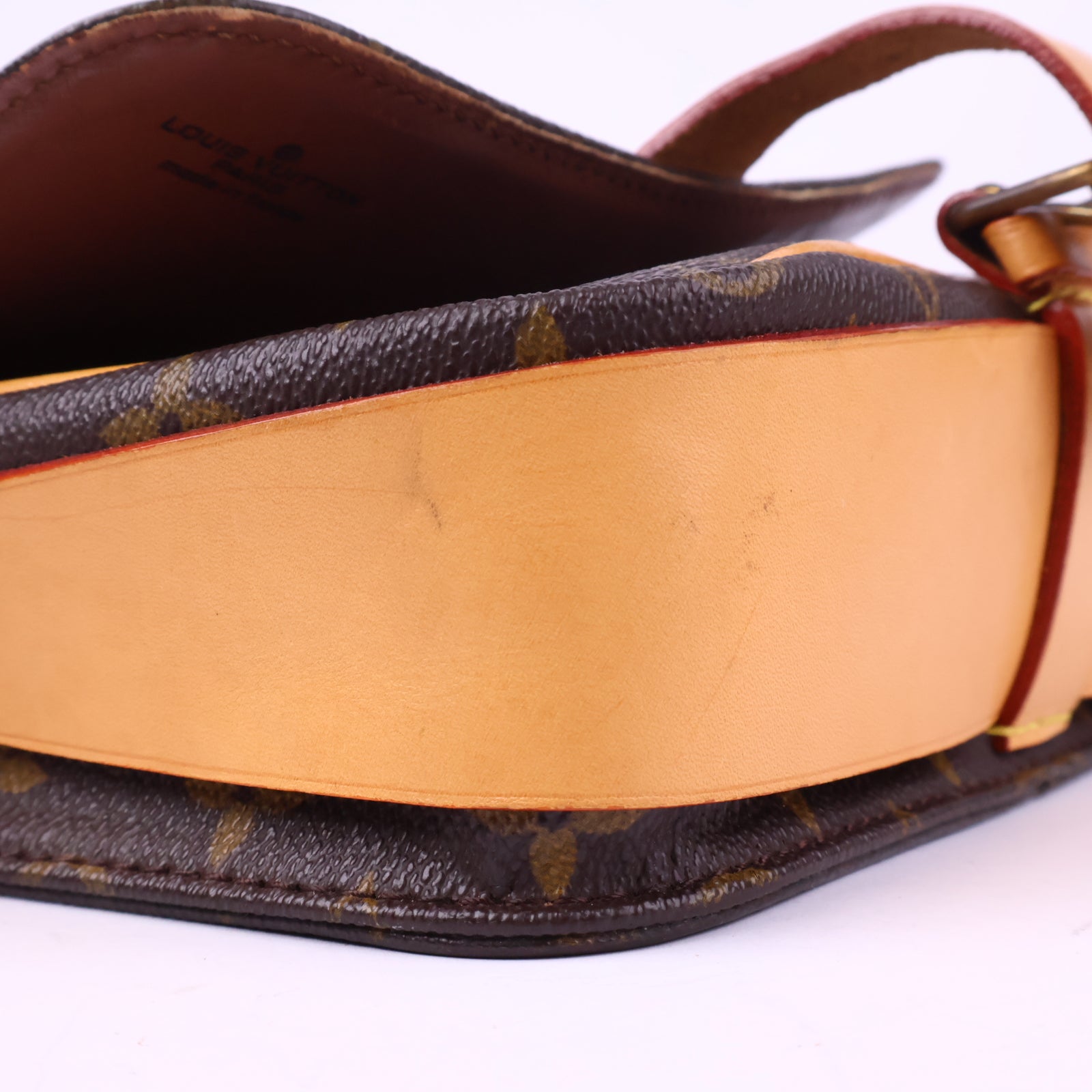 Louis Vuitton Monogram Cartouchiere PM Crossbody Bag J3185R | Pre-Owned Excellent Brown Monogram Canvas