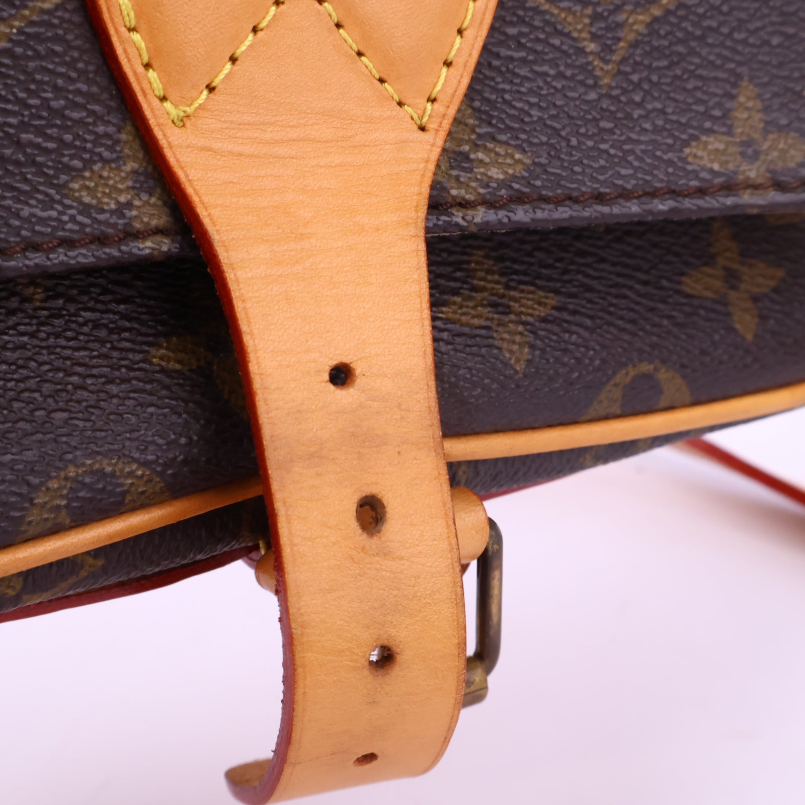 Louis Vuitton Monogram Cartouchiere PM Crossbody Bag J3185R | Pre-Owned Excellent Brown Monogram Canvas