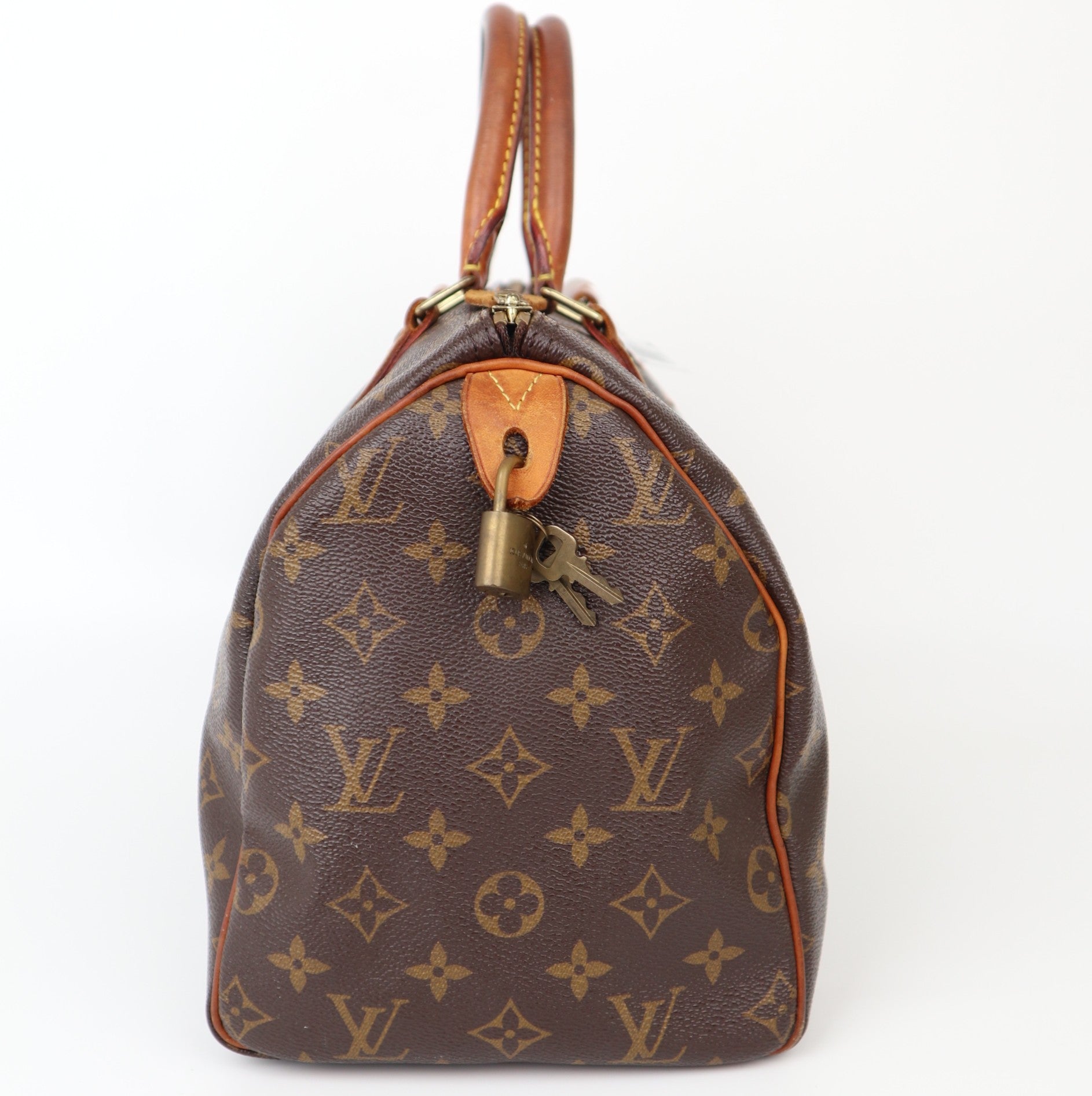 C1996 Louis Vuitton Monogram Speedy 30 Bag-Pre Owned