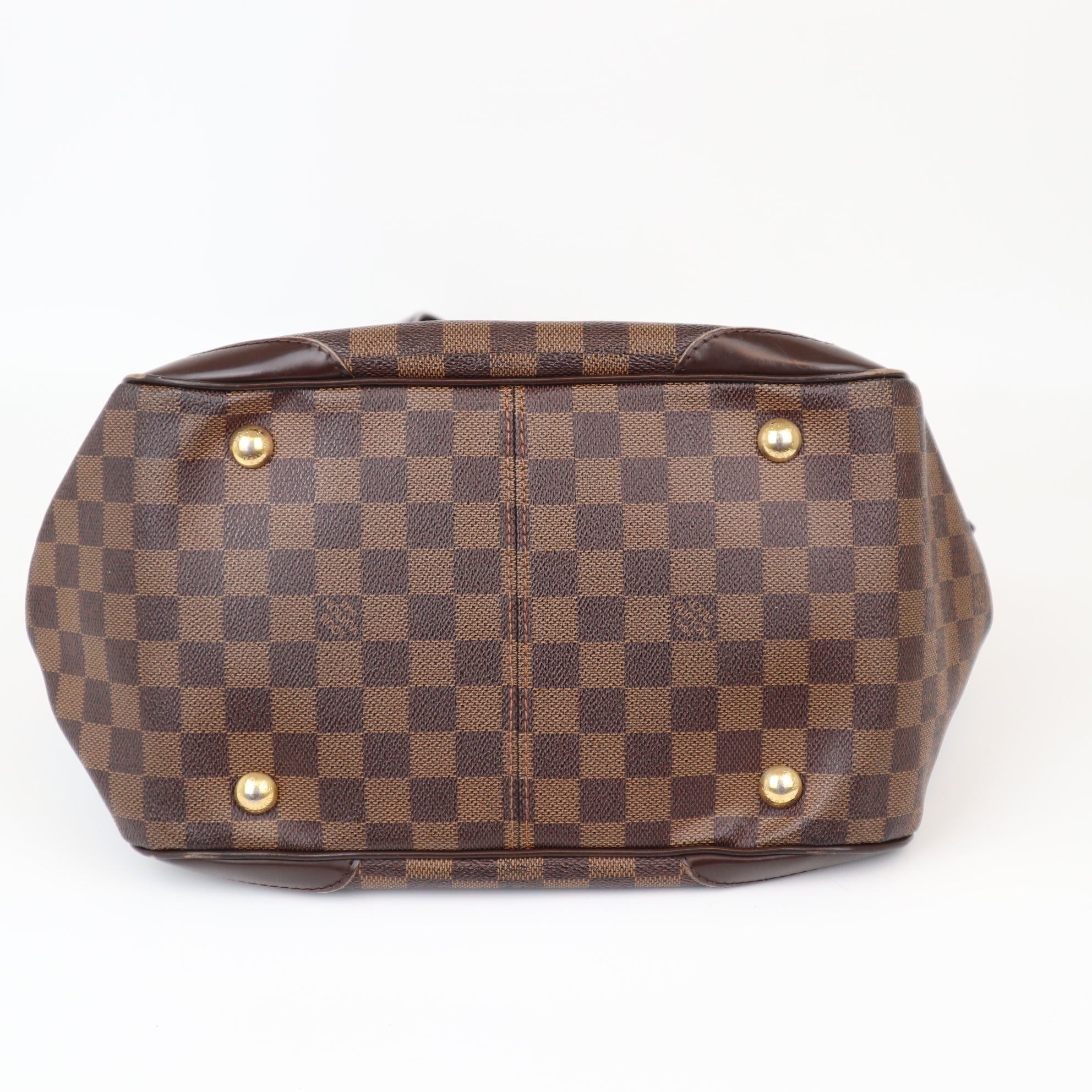 C2031 LOUIS VUITTON Verona MM Damier Ebene Shoulder Bag Brown-Pre Owned