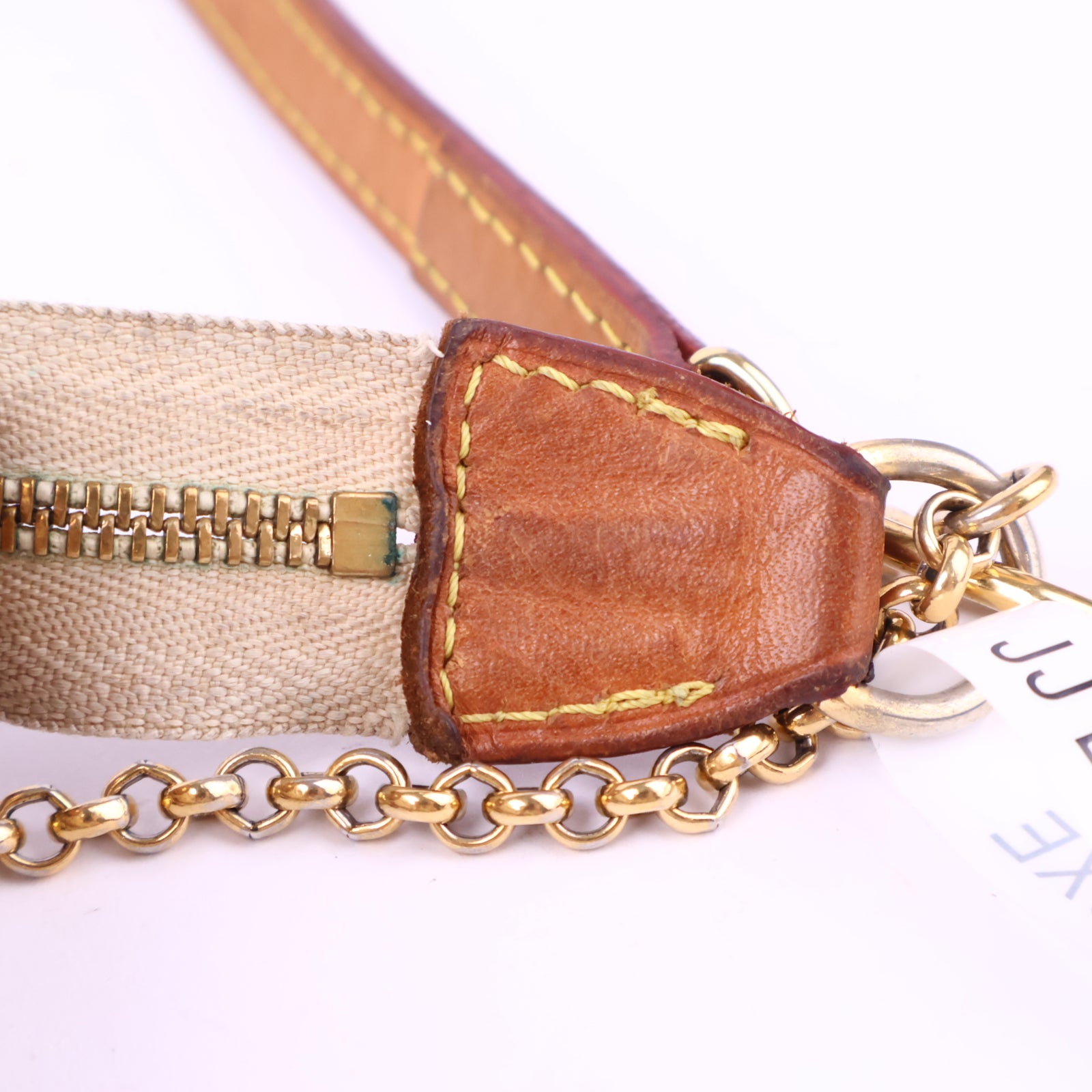 Louis Vuitton Damier Azur Eva Clutch Clutch Bag J3035 | Pre-Owned Very Good Brown / Blue Damier Azur Canvas