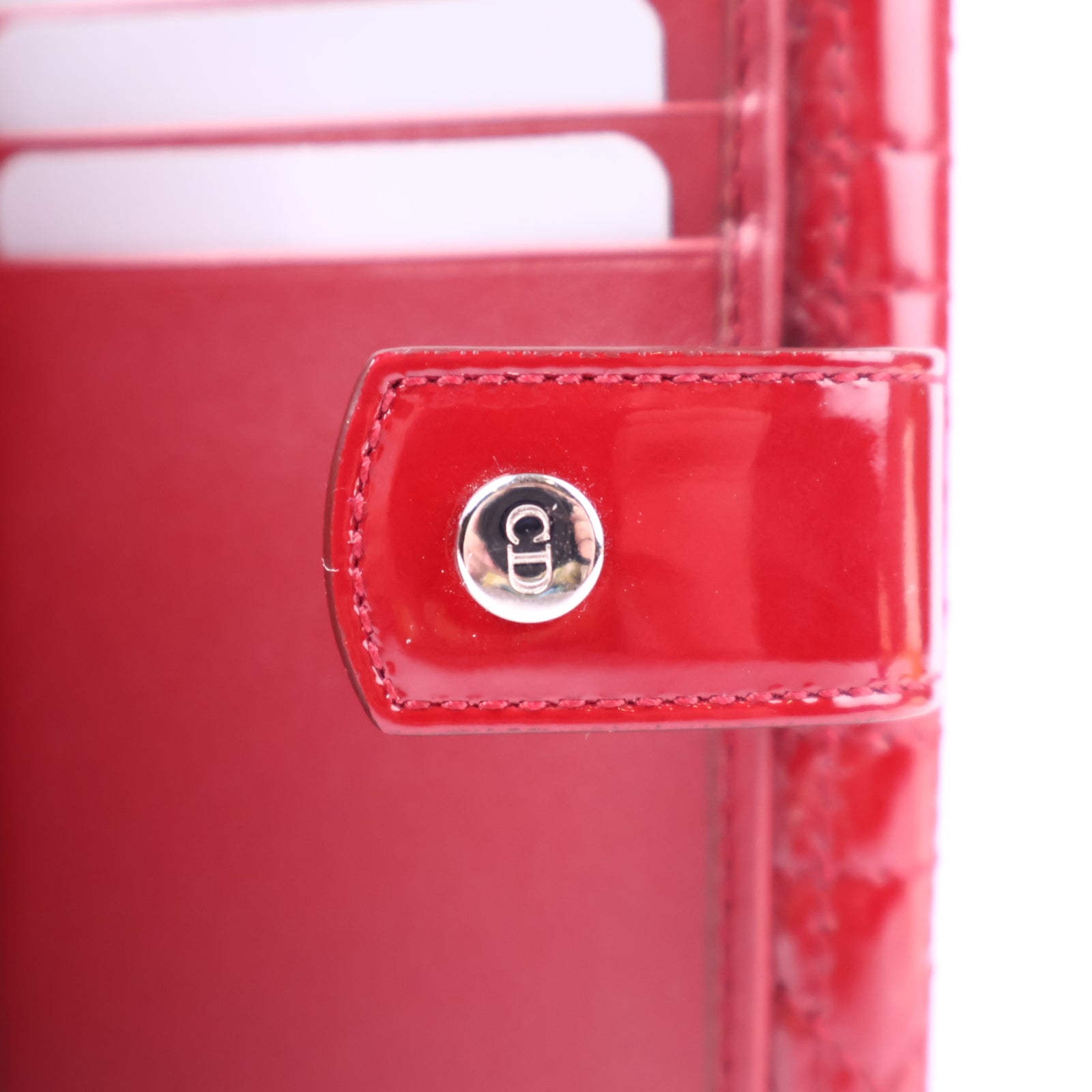 Christian Dior Lady Dior Compact Wallet J3023 | Pre-Owned Like New
