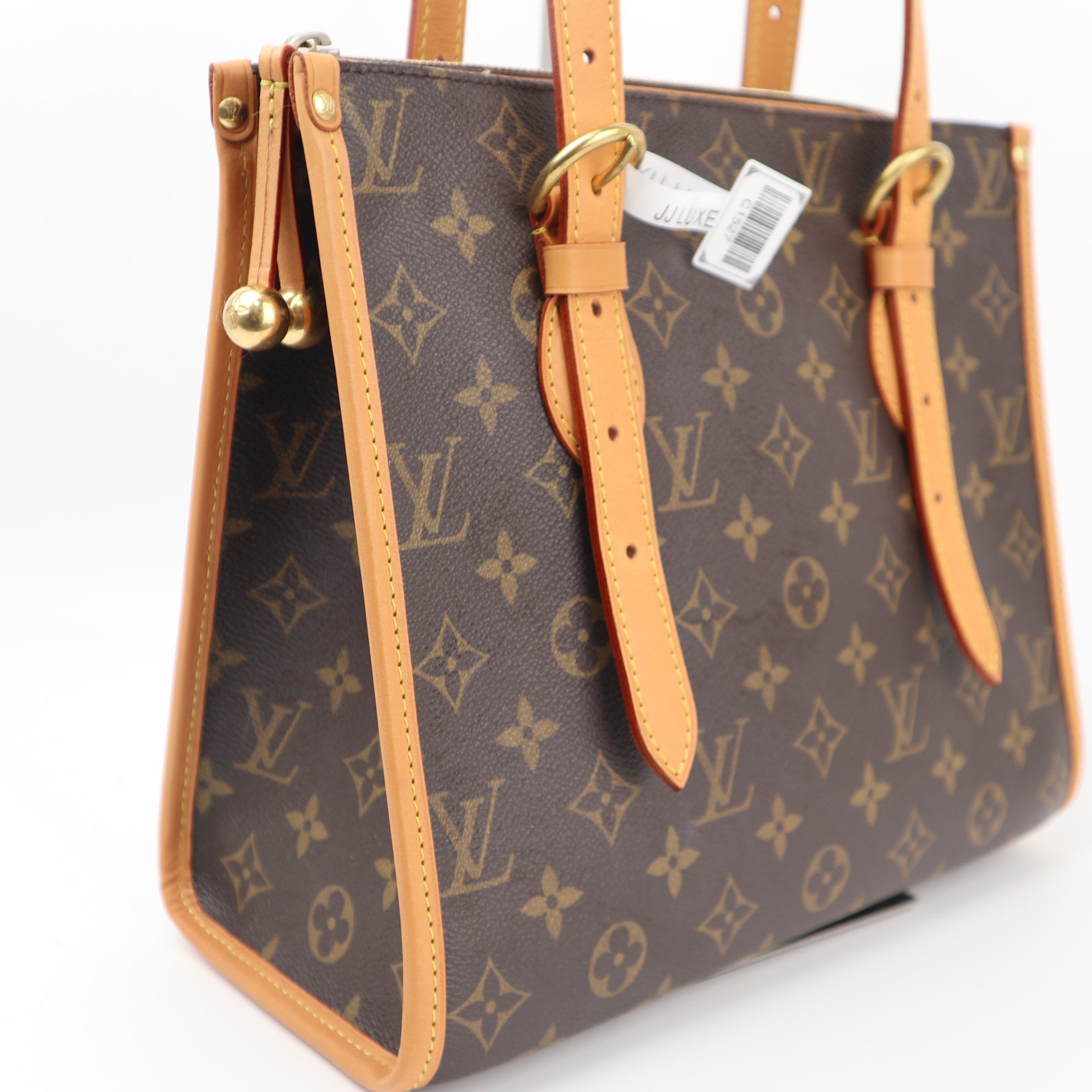 Louis Vuitton Popincourt Haut Shoulder Bag C1527R | Pre-Owned Excellent Brown Monogram Canvas
