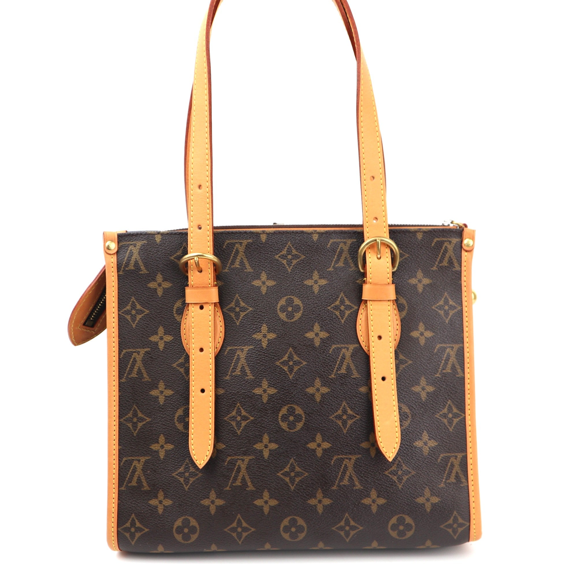 Louis Vuitton Popincourt Haut Shoulder Bag C1527R | Pre-Owned Excellent Brown Monogram Canvas