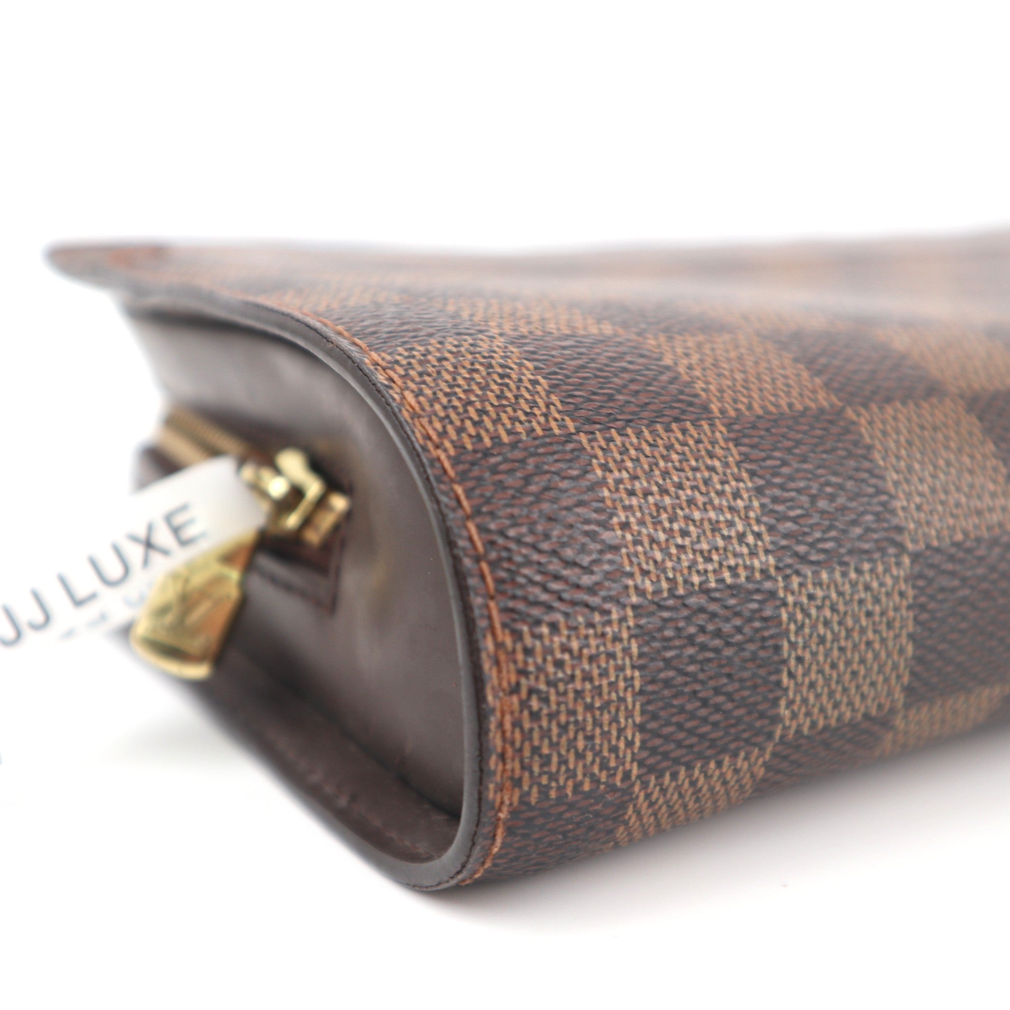 Louis Vuitton Saint Louis Clutch C1520 | Pre-Owned Excellent Brown Damier Ebene Canvas