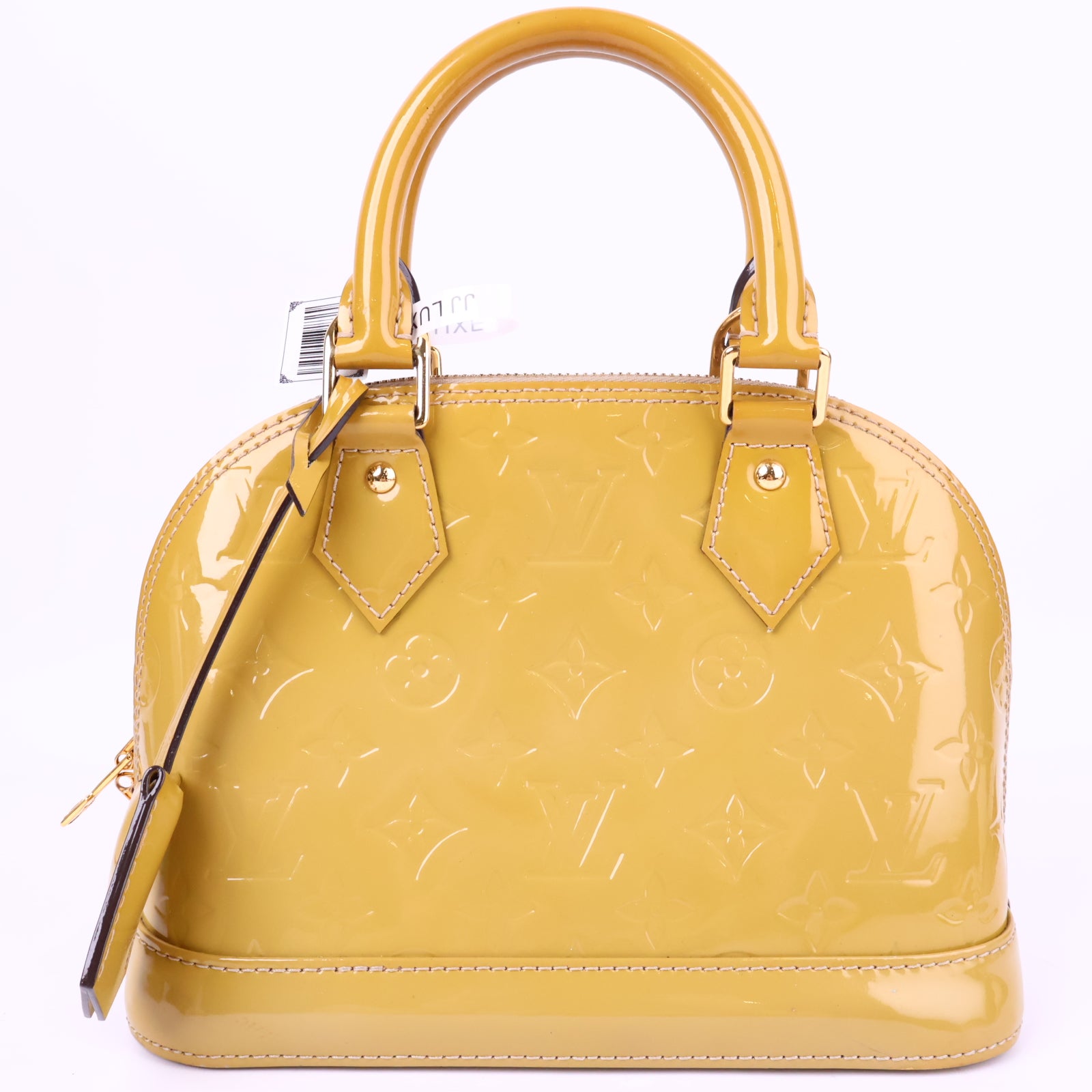 Louis Vuitton Monogram Vernis Alma BB satchel Top Handle Bag J3178 | Pre-Owned Excellent Brown Monogram Canvas