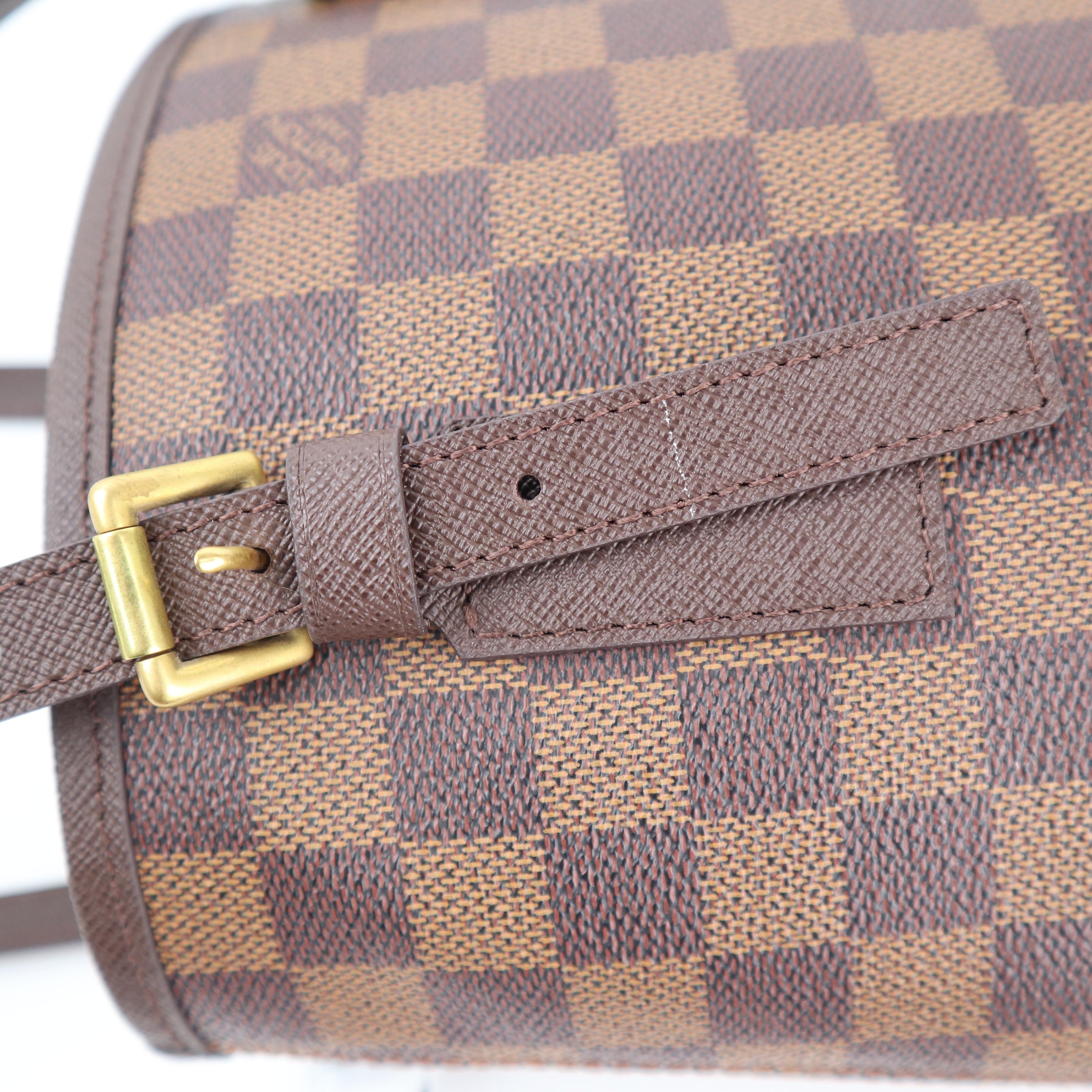 Louis Vuitton Marais Bucket 23 Bucket Bag C1530R | Pre-Owned Excellent Brown Damier Ebene Canvas