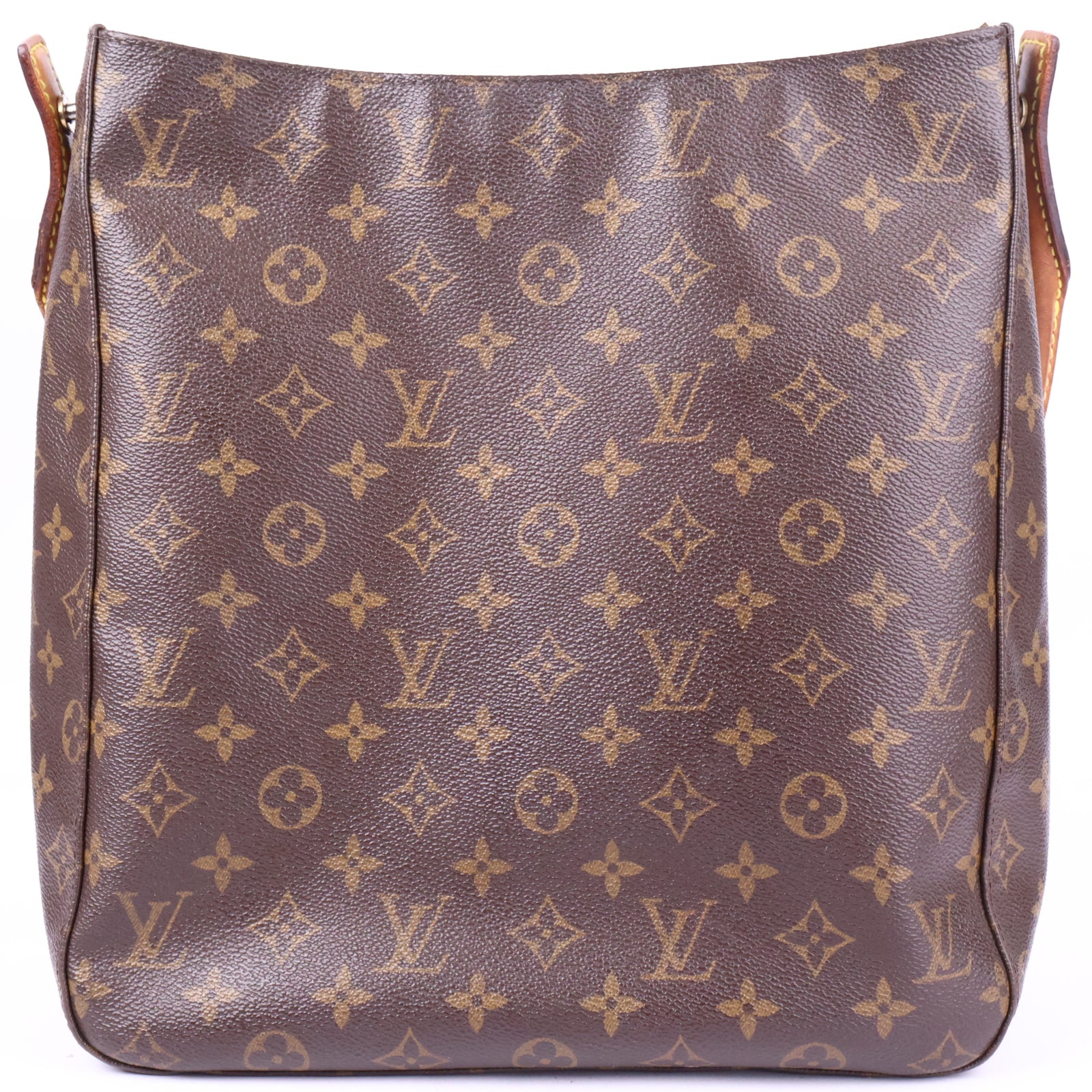 Louis Vuitton Monogram Looping GM Tote Bag J3176 | Pre-Owned Excellent Brown Monogram Canvas