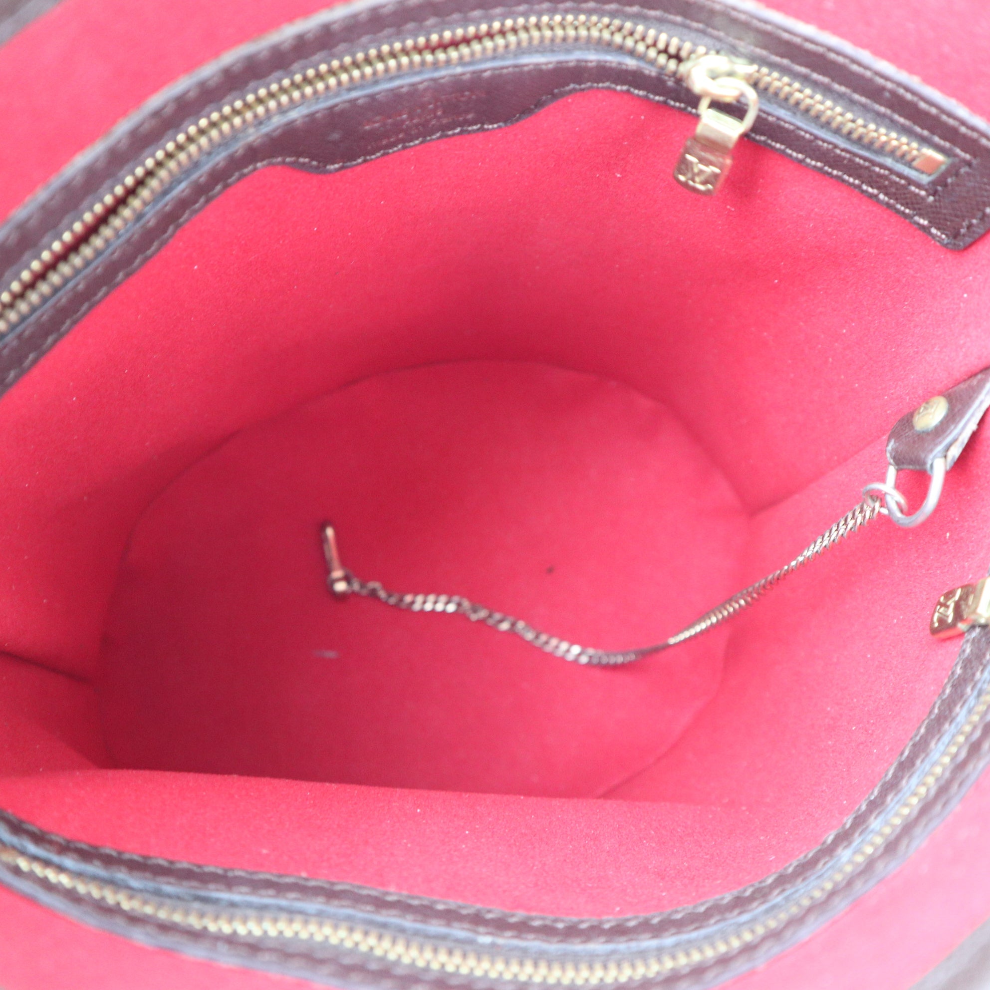 Louis Vuitton Marais Bucket 23 Bucket Bag C1532R | Pre-Owned Excellent Brown Damier Ebene Canvas