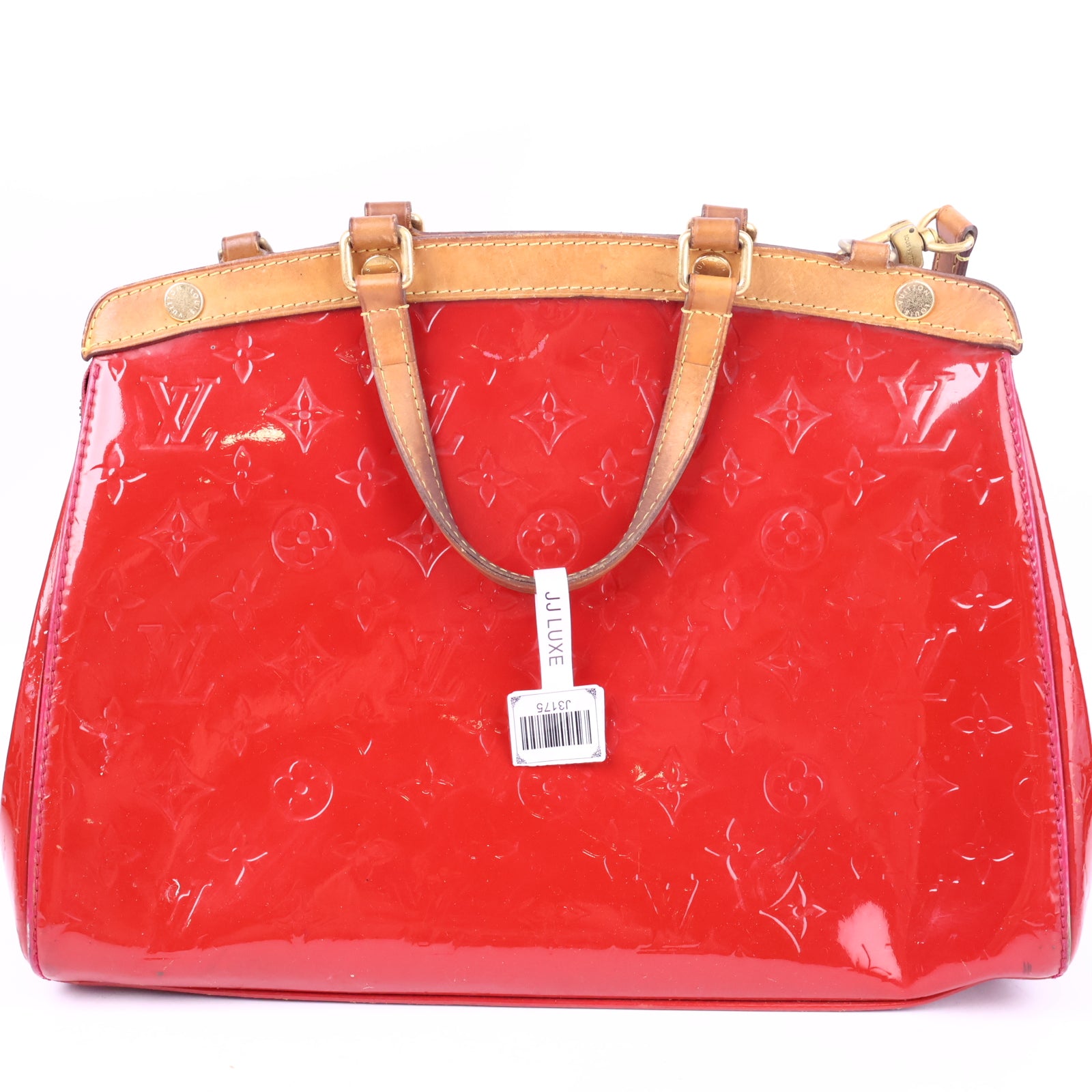 Louis Vuitton Monogram Vernis Brea MM satchel Shoulder Bag J3175 | Pre-Owned Very Good Brown Monogram Canvas