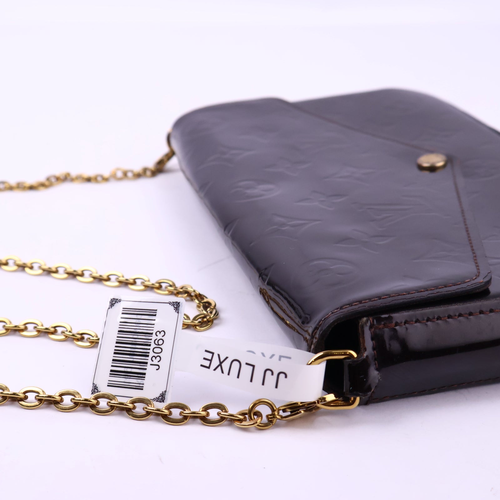Louis Vuitton Pochette Felicie Vernis Crossbody Bag J3063 | Pre-Owned Excellent Leather, Vernis leather
