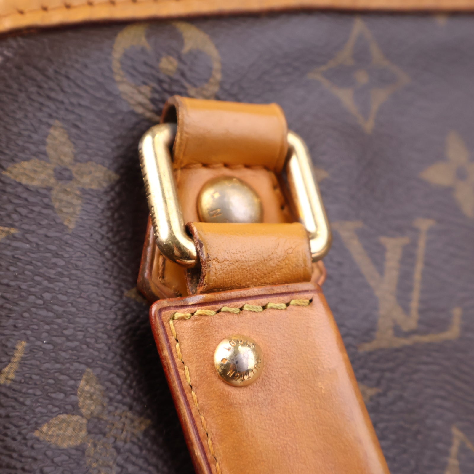 Louis Vuitton Monogram Leather Retiro Top Handle Bag J3066 | Pre-Owned Excellent Brown Monogram Canvas, Leather