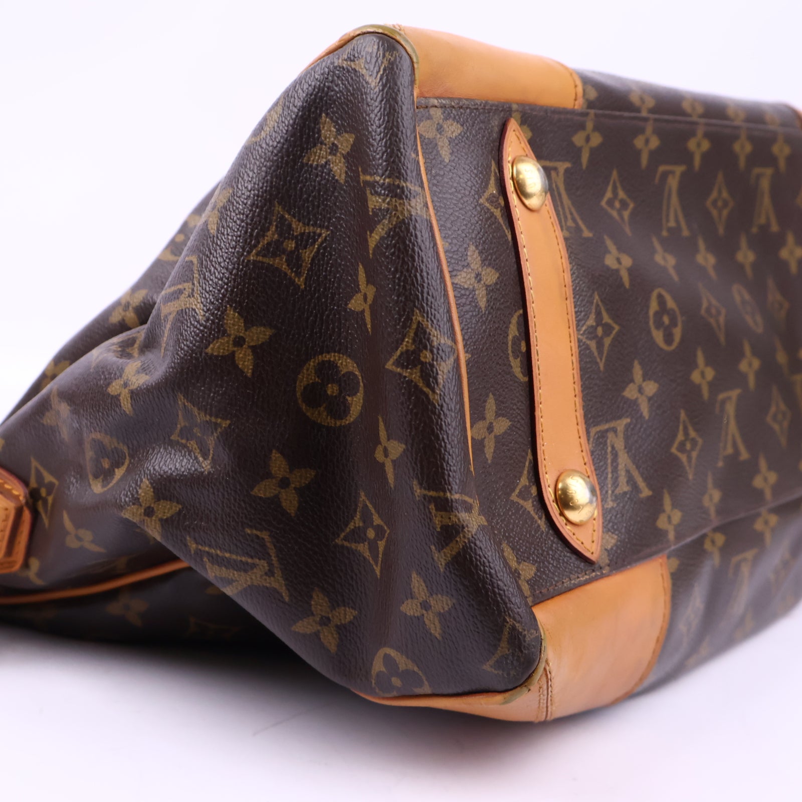 Louis Vuitton Monogram Leather Retiro Top Handle Bag J3066 | Pre-Owned Excellent Brown Monogram Canvas, Leather