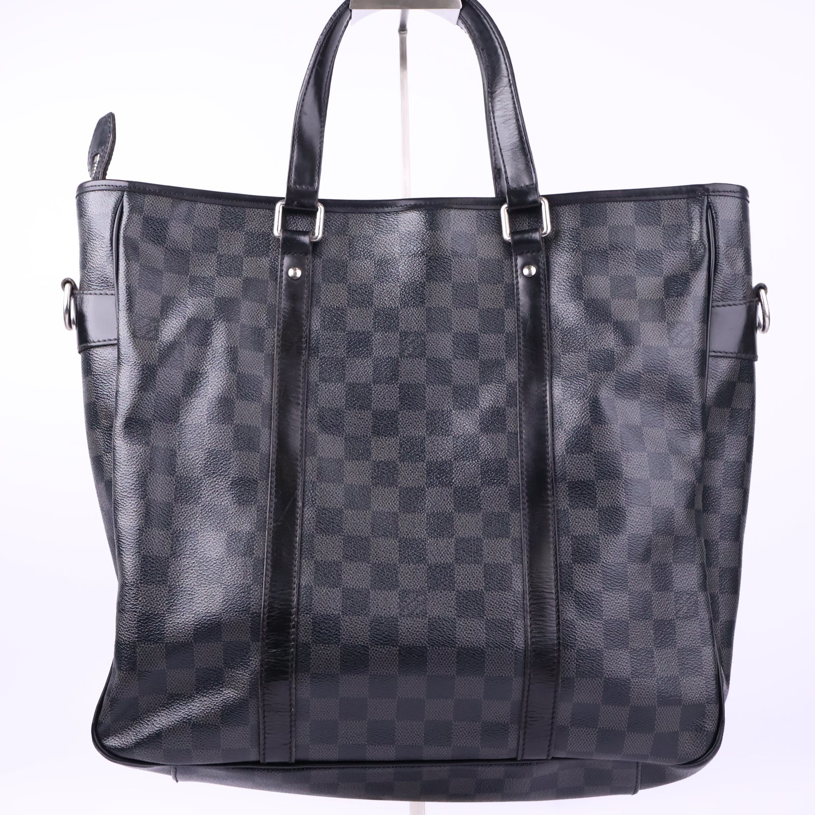 Louis Vuitton Damier Graphite Tadao Tote Bag J3067 | Pre-Owned Like New Black / Grey Damier Graphite Canvas