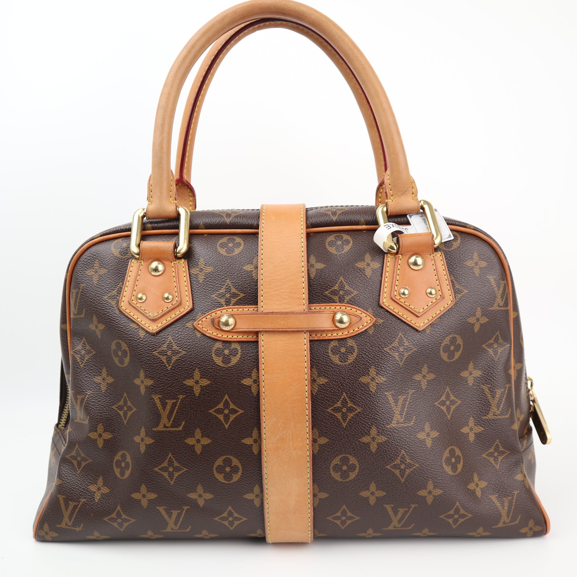 Louis Vuitton Monogram Manhattan GM Shoulder Bag C1540 | Pre-Owned Excellent Tan Monogram Canvas