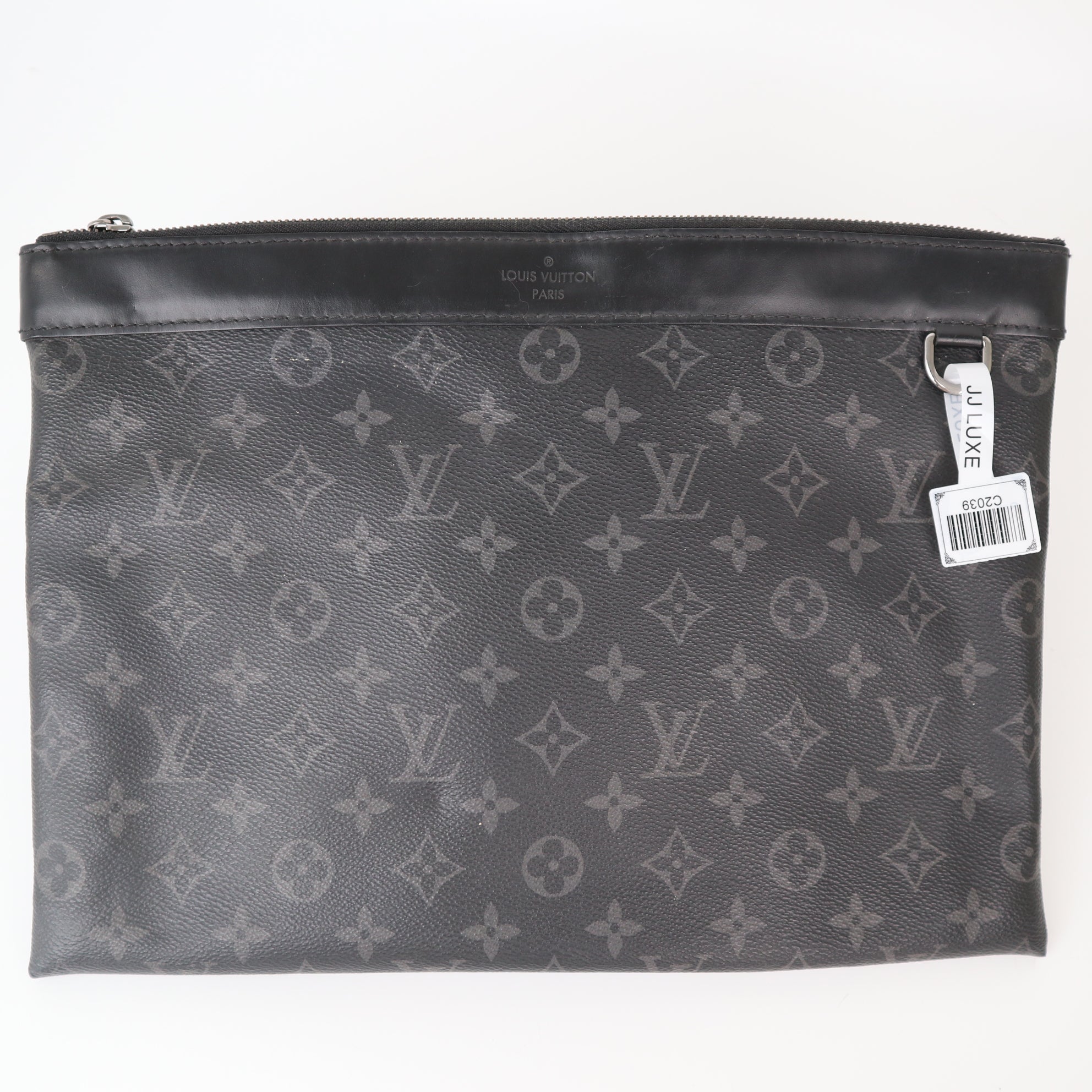 C2039 Louis Vuitton Eclipse Monogram Apollo Clutch Bag -Pre Owned