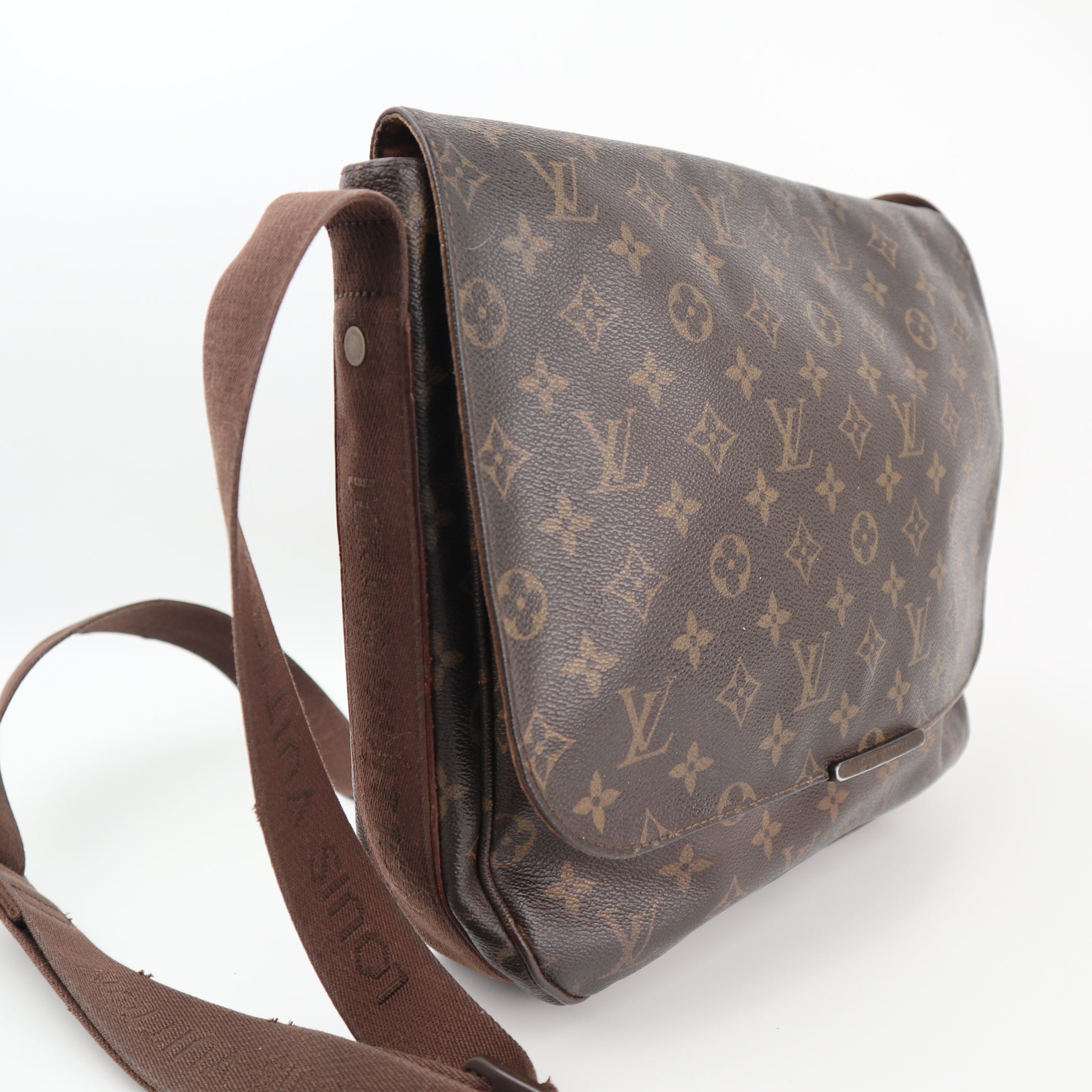 Louis Vuitton Monogram Messenger MM Bobourg Messenger Bag C1549 | Pre-Owned Good Brown Monogram Canvas