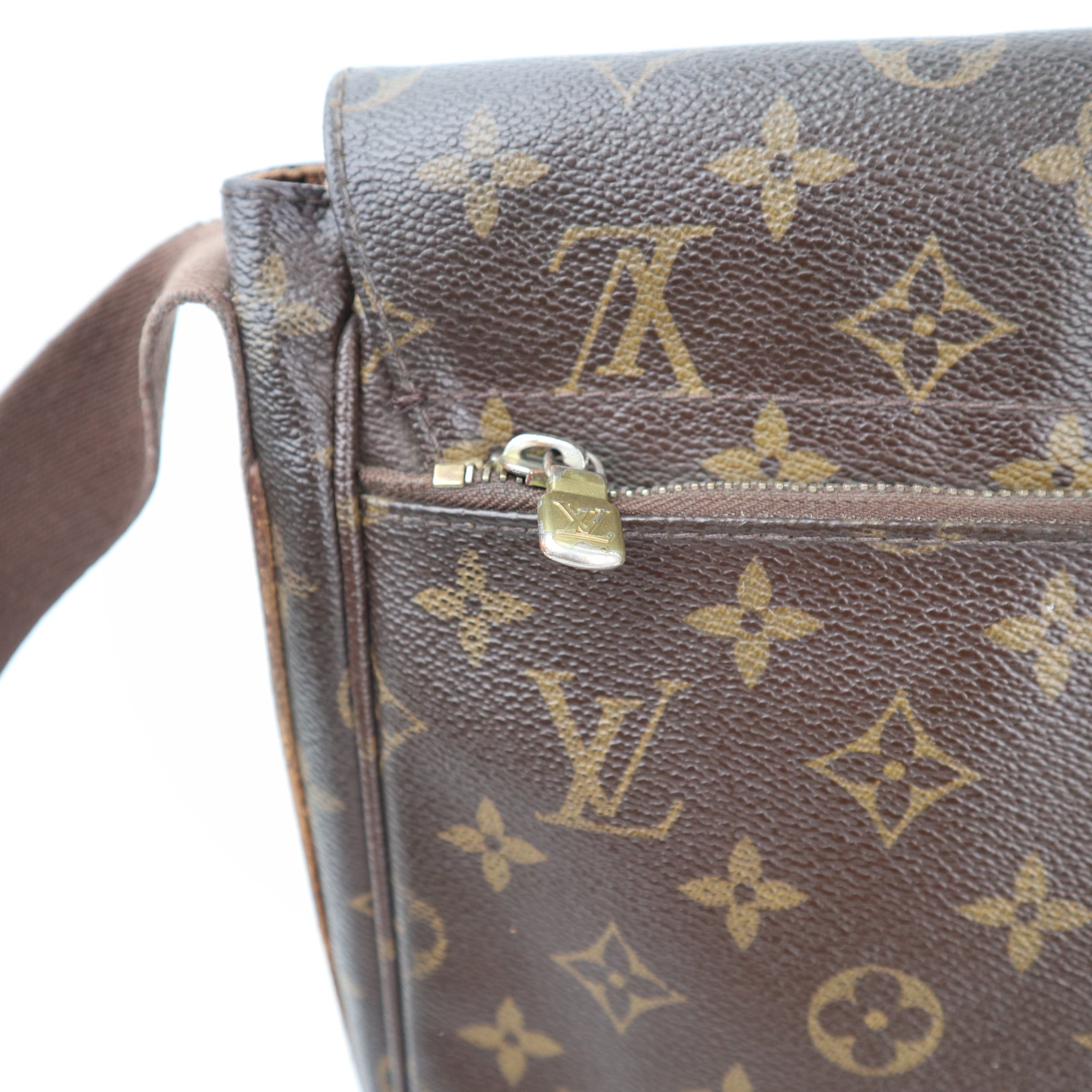 Louis Vuitton Monogram Messenger MM Bobourg Messenger Bag C1549 | Pre-Owned Good Brown Monogram Canvas