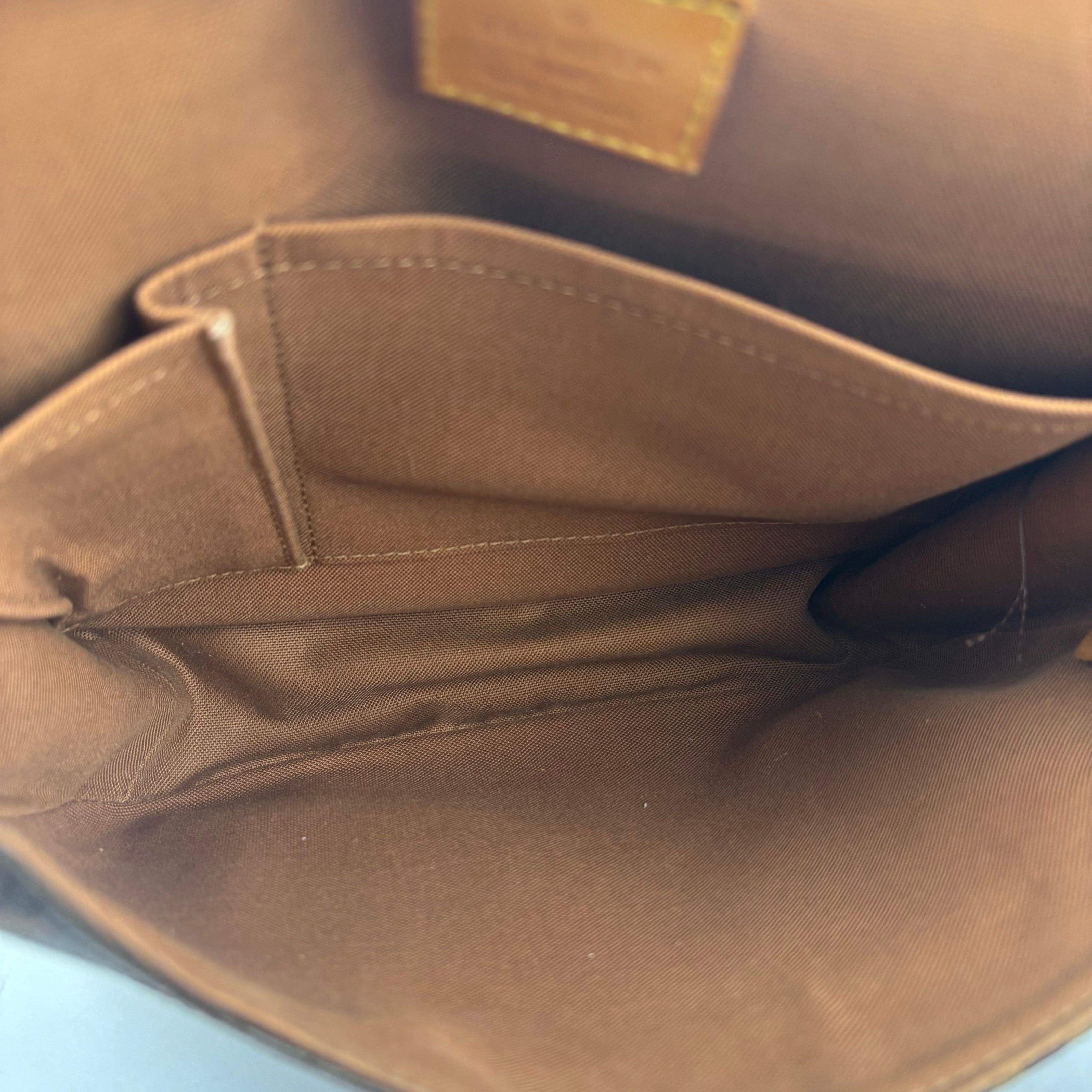 Louis Vuitton Monogram Bosphore PM Messenger Bag J3039R | Pre-Owned Excellent Brown Monogram Canvas