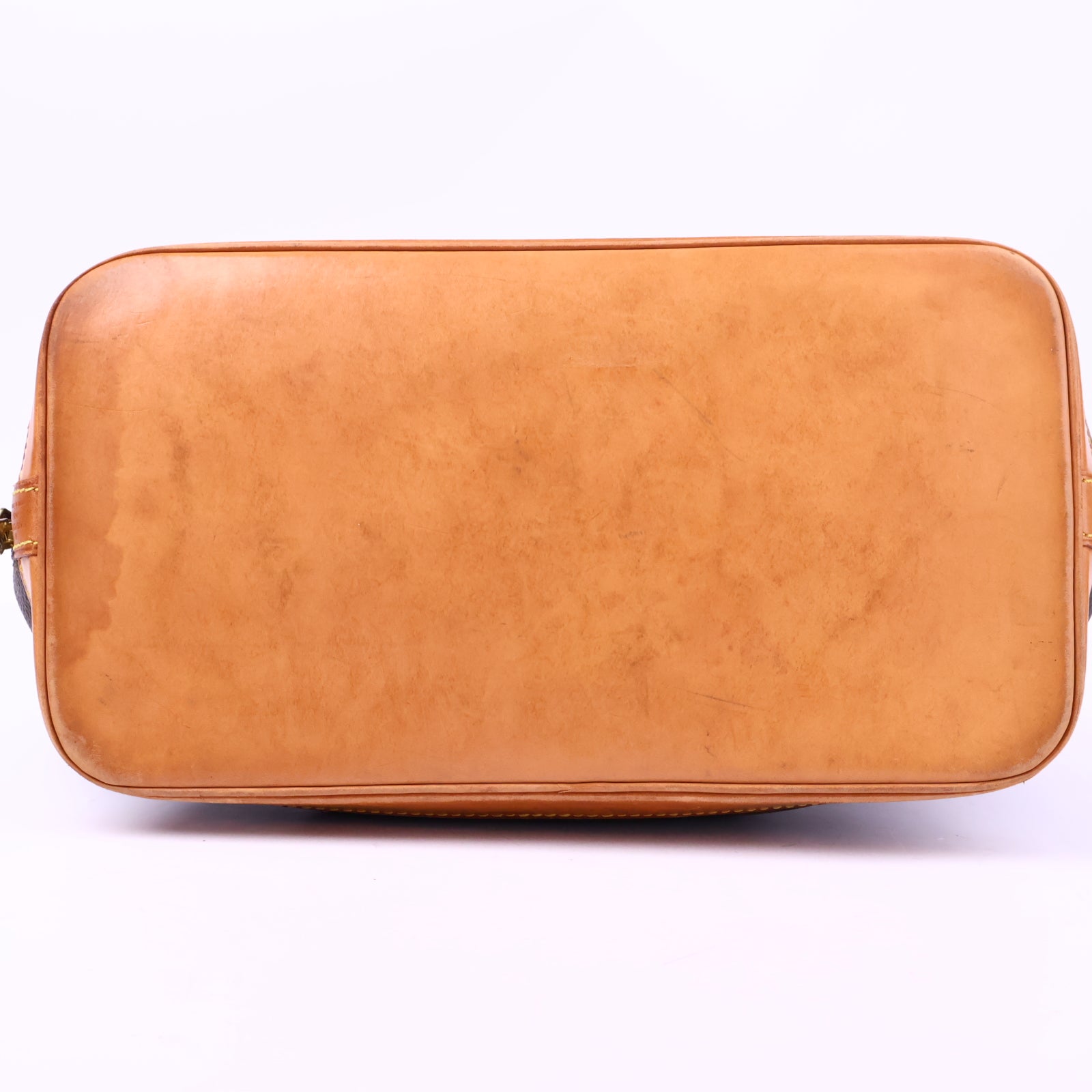 Louis Vuitton Alma Monogram Canvas Top Handle Bag J3150 | Pre-Owned Excellent Brown Monogram Canvas