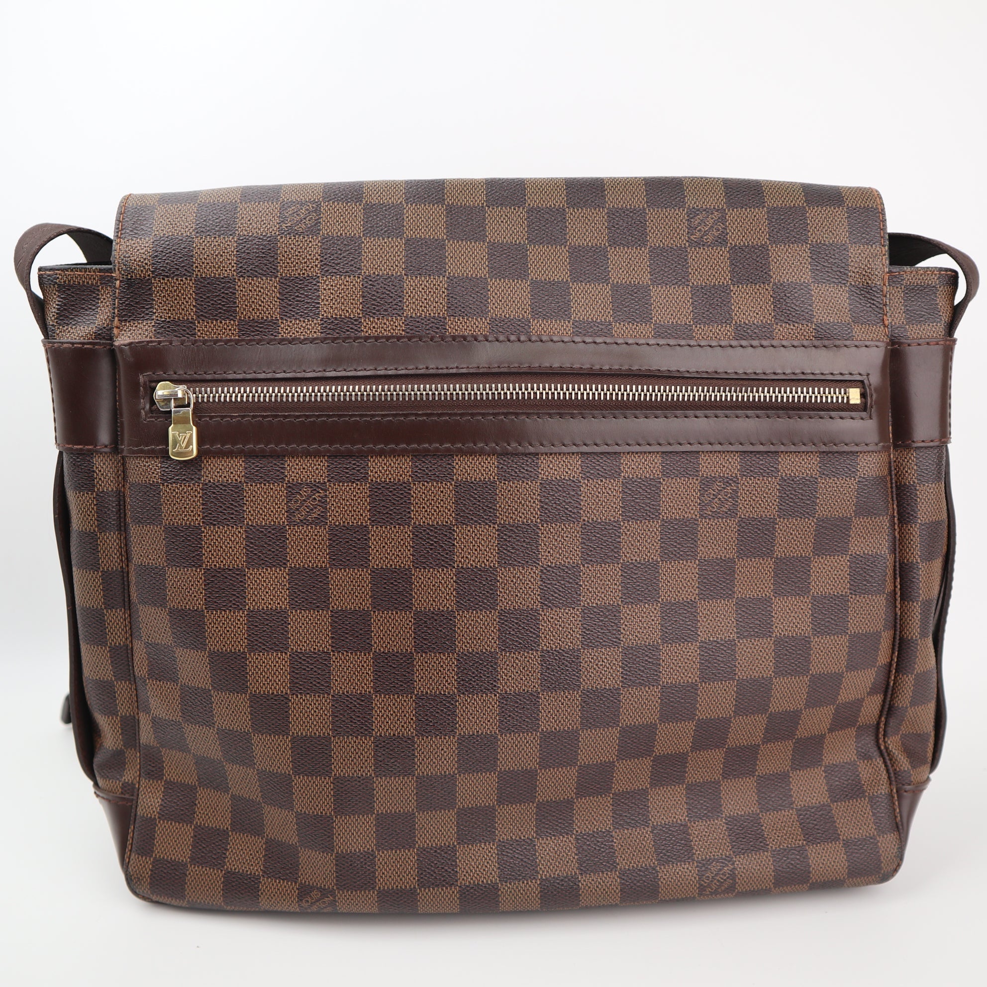 Louis Vuitton Damier Ebene Bastille Shoulder Bag C1557 | Pre-Owned Excellent Brown Damier Ebene Canvas