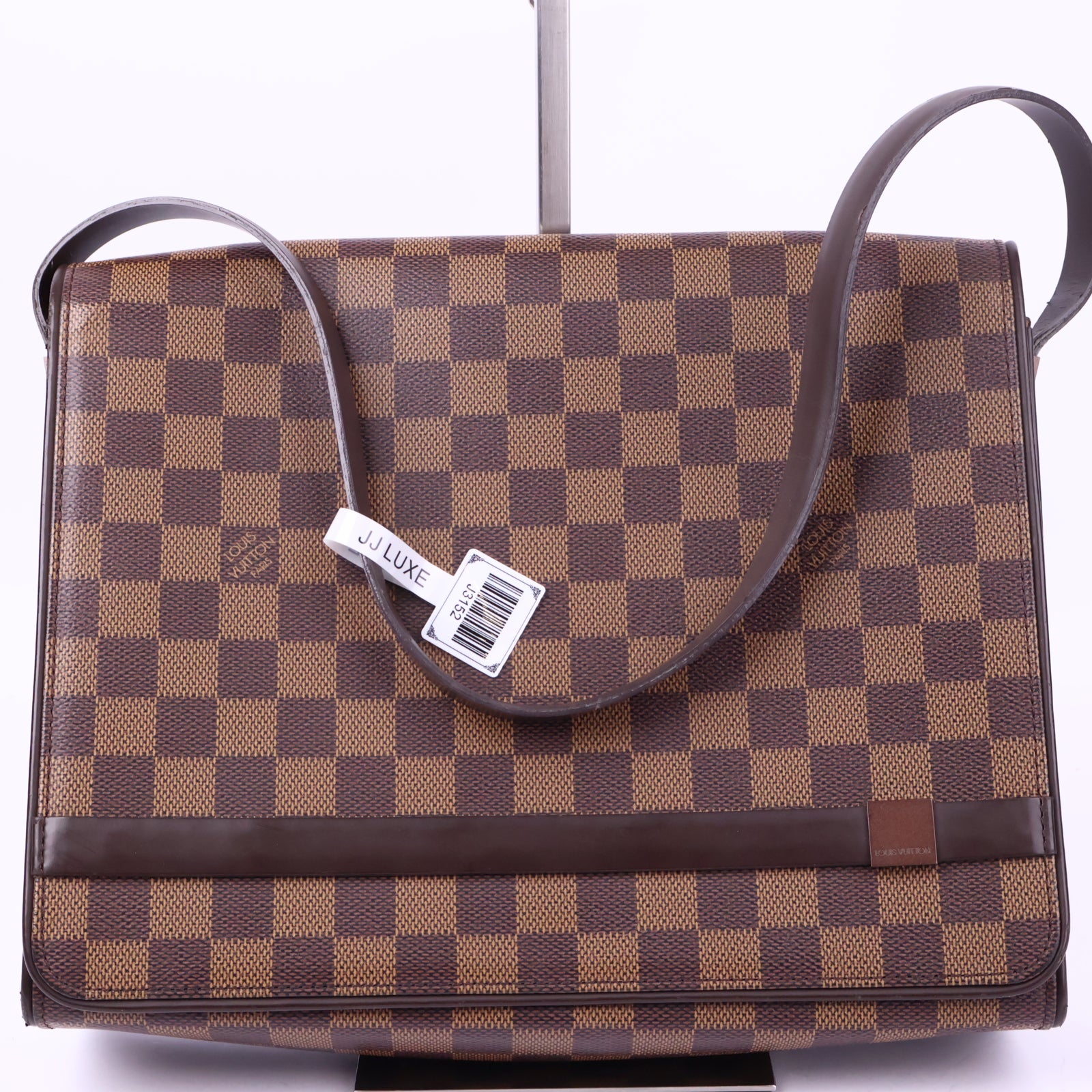 Louis Vuitton Damier Ebene Tribeca Shoulder Bag J3152 | Pre-Owned Like New Brown Damier Ebene Canvas