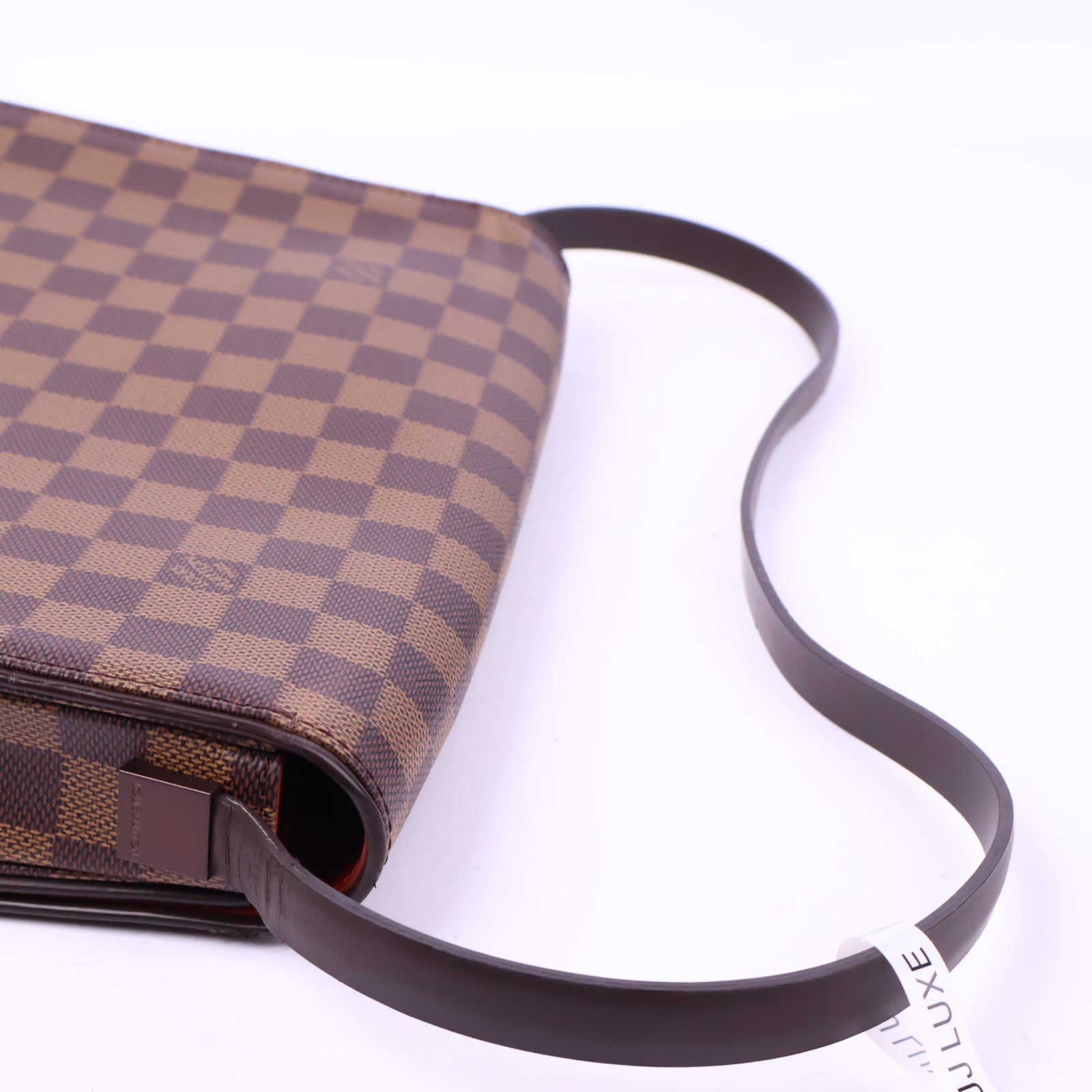 Louis Vuitton Damier Ebene Tribeca Shoulder Bag J3152 | Pre-Owned Like New Brown Damier Ebene Canvas