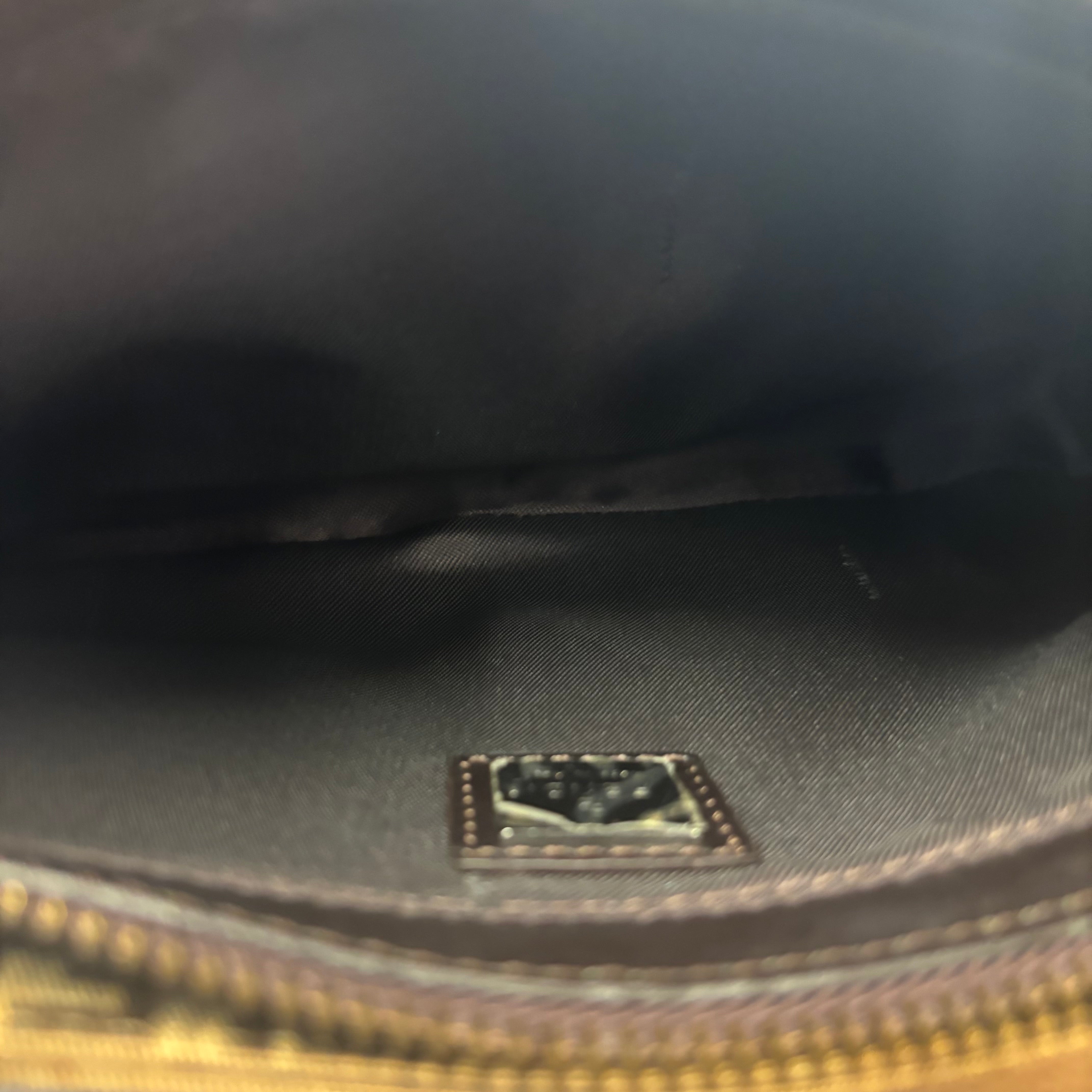 Fendi Zucca Monogram Shoulder Bag J3017 | Pre-Owned Like New Brown Monogram Canvas