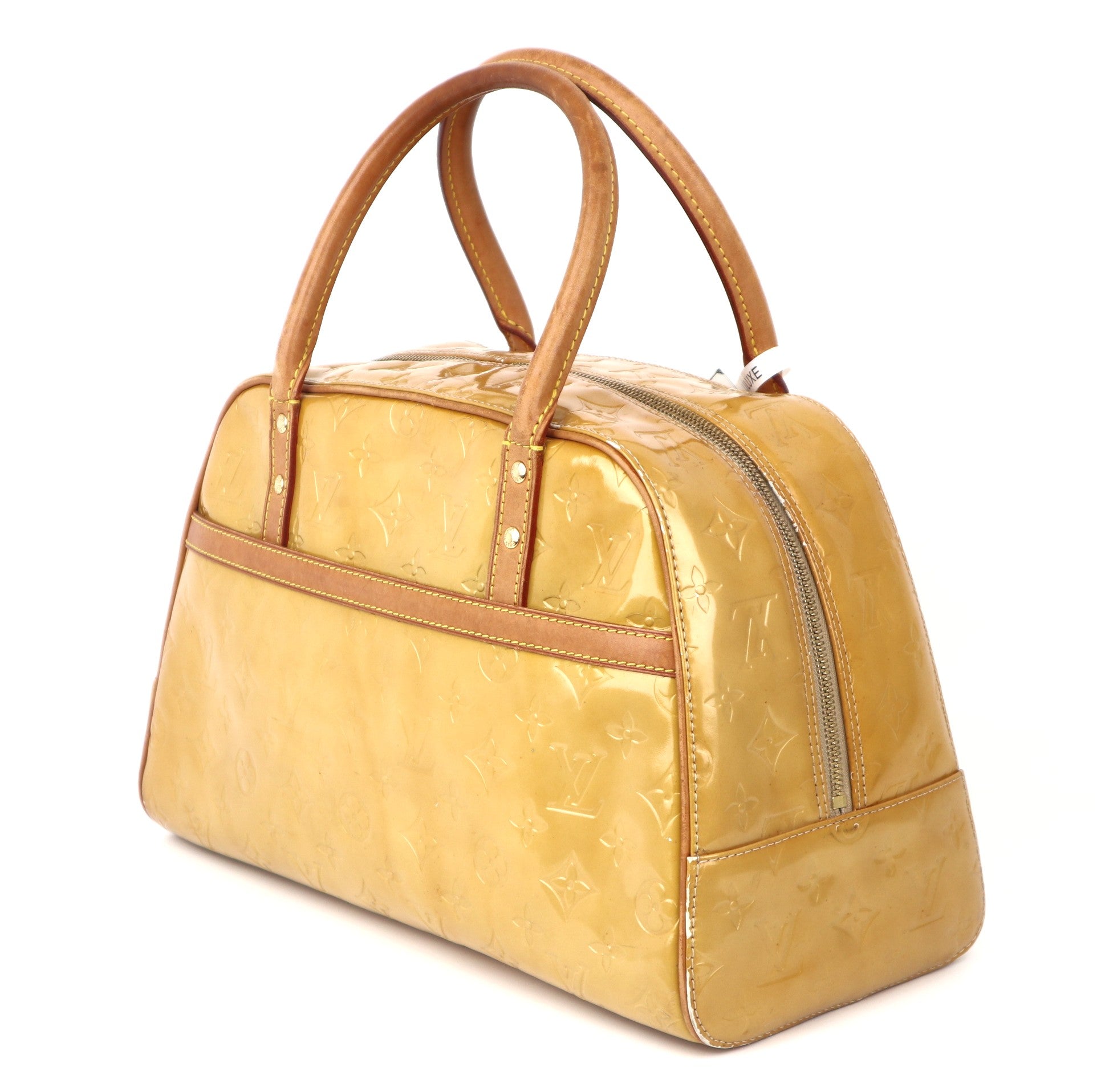 C1001 Louis Vuitton Monogram Vernis Tompkins Square Bag-Pre Owned