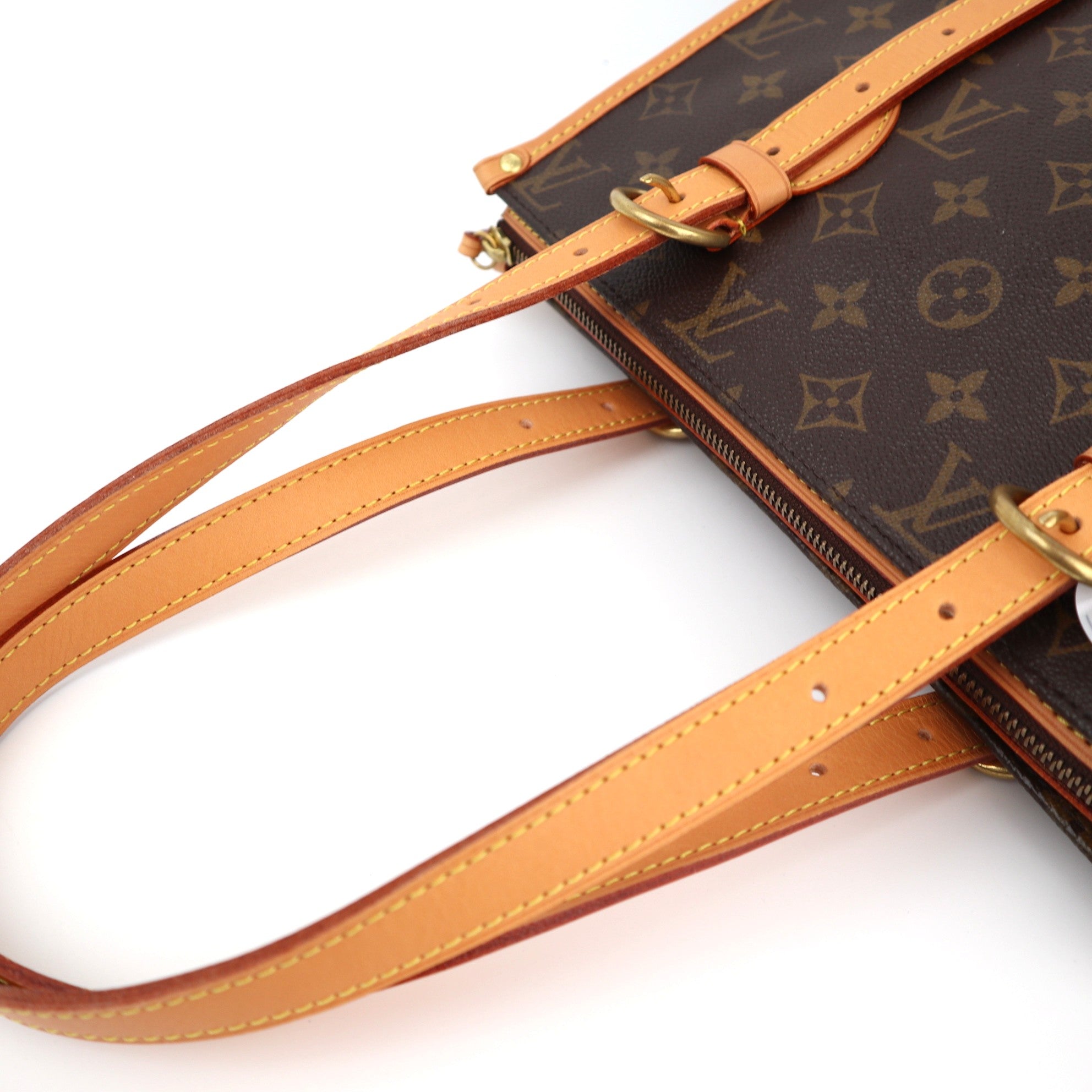 Louis Vuitton Monogram Popincourt Haut Shoulder Bag C1560R | Pre-Owned Excellent Brown Monogram Canvas