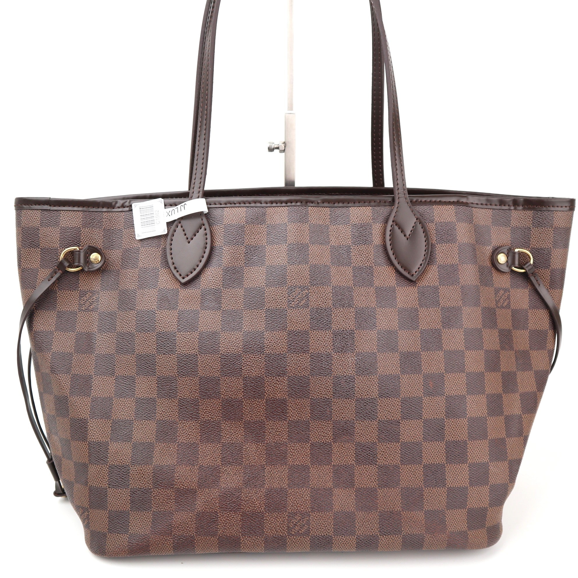 Louis Vuitton Damier Ebene Canvas Neverfull MM Shoulder Bag C1562R | Pre-Owned Excellent Brown Damier Ebene Canvas
