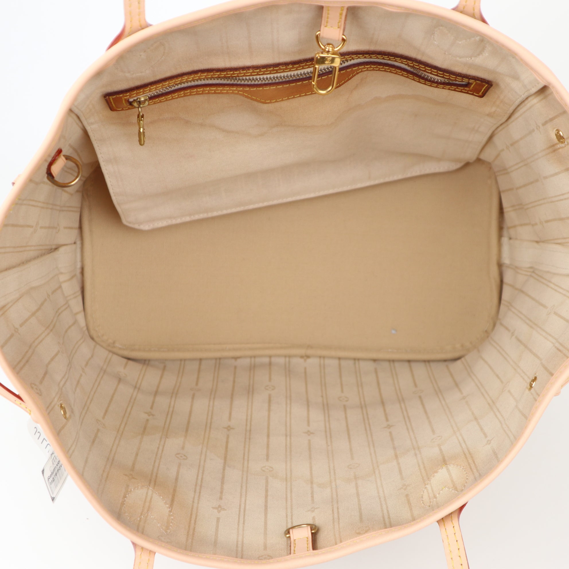 C1002 Neverfull MM Damier Azur Canvas-Pre Owned