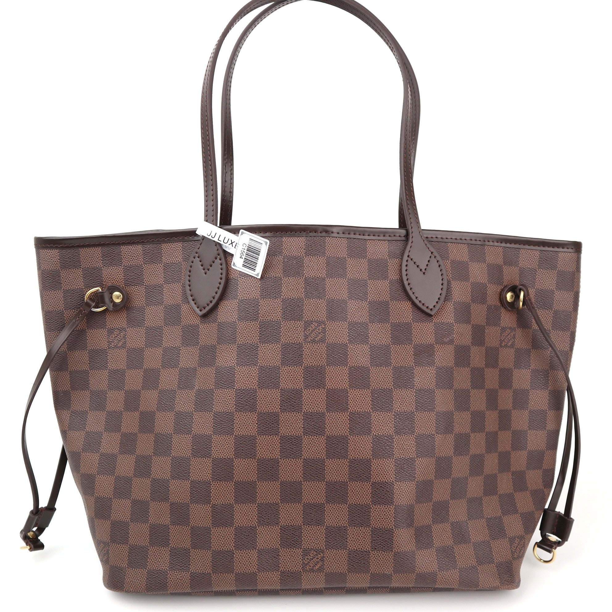 Louis Vuitton Damier Ebene Canvas Neverfull MM Shoulder Bag C1564R | Pre-Owned Excellent Brown Damier Ebene Canvas