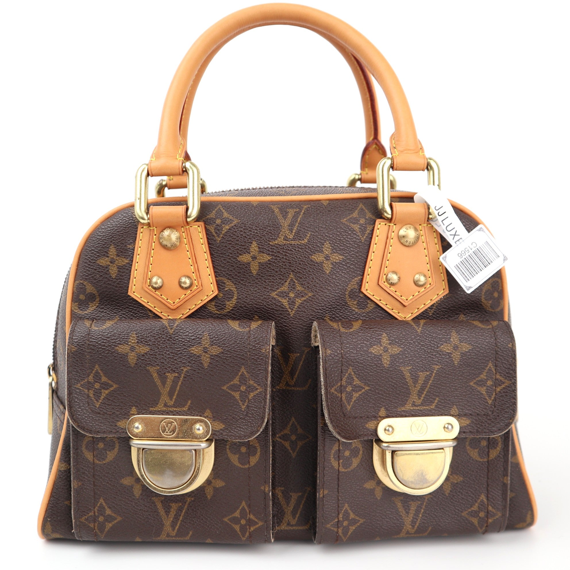 Louis Vuitton Monogram Manhattan PM Shoulder Bag C1566R | Pre-Owned Very Good Brown Monogram Canvas