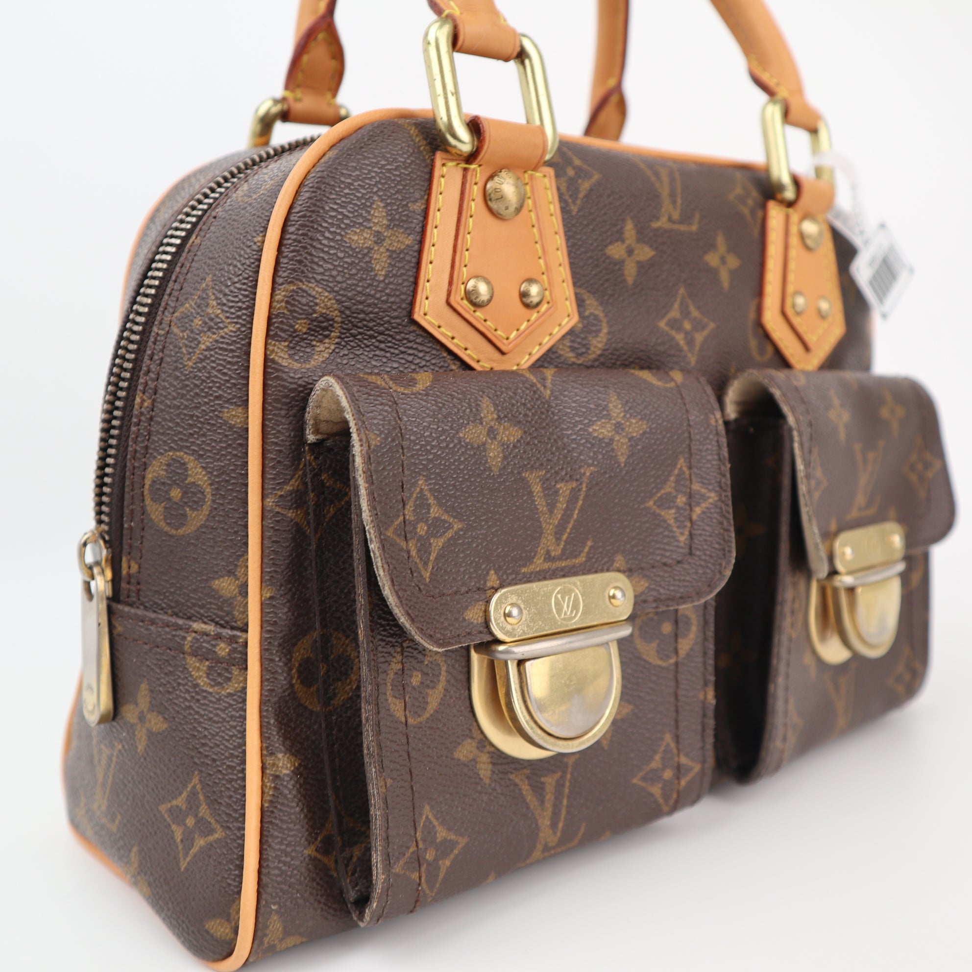 Louis Vuitton Monogram Manhattan PM Shoulder Bag C1566R | Pre-Owned Very Good Brown Monogram Canvas