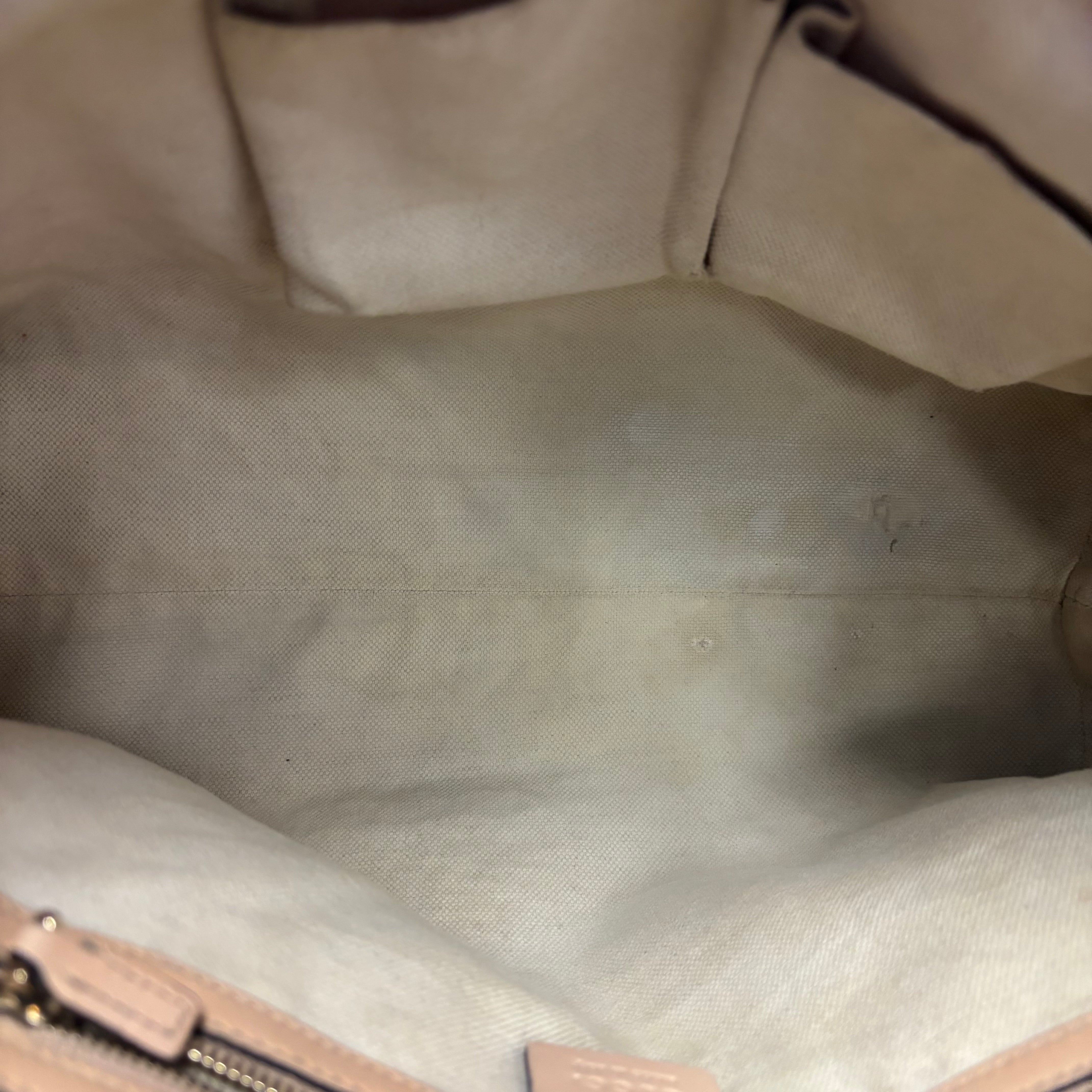 J3008 Louis Vuitton Top Handle Bag Alma BB Rose Angelique Monogram Vernis | Pre-Owned Like New Pink Monogram Vernis Canvas, Leather, Patent leather