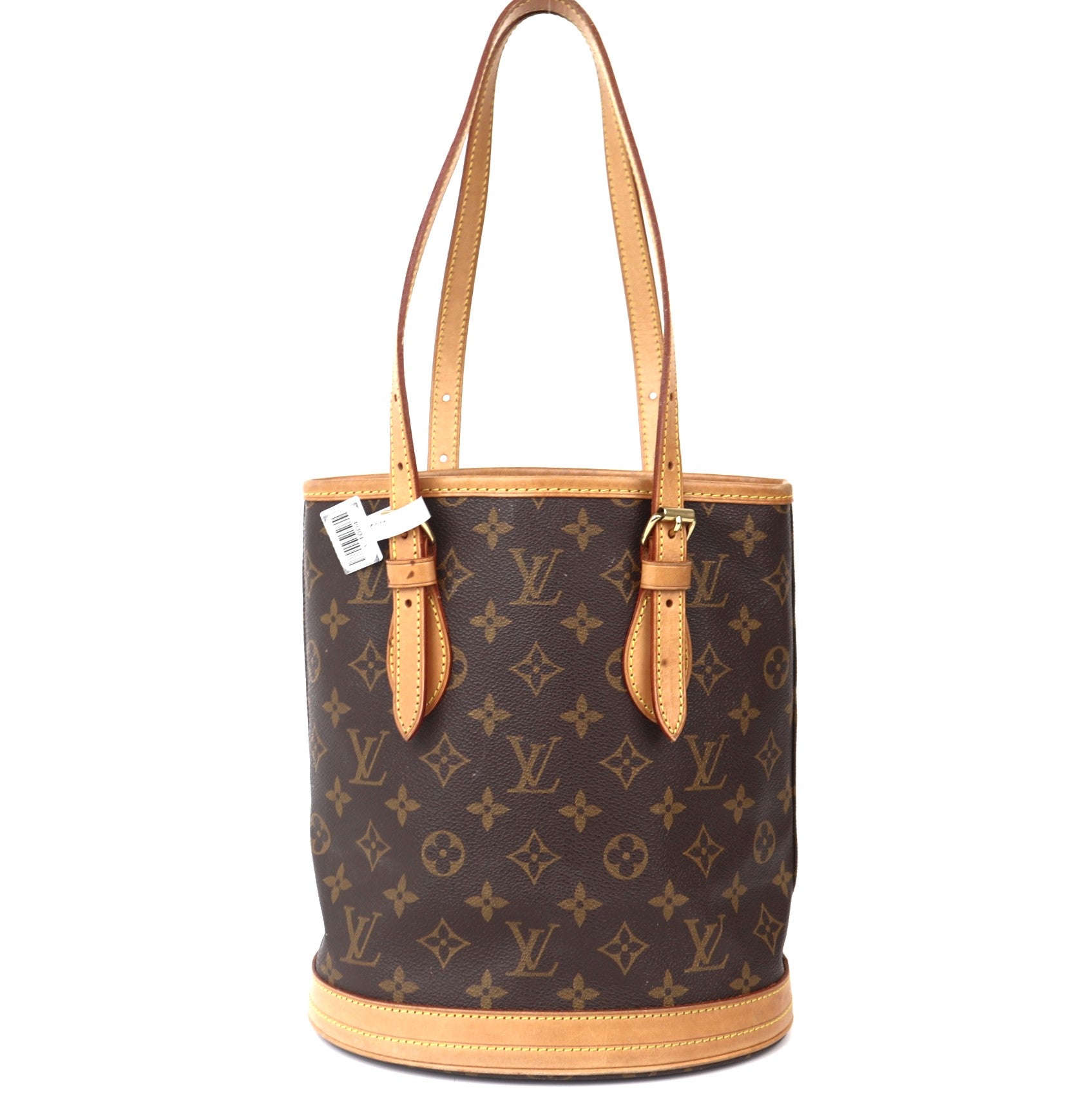 C1004 Louis Vuitton Monogram Canvas Petite Bucket Bag-Pre Owned