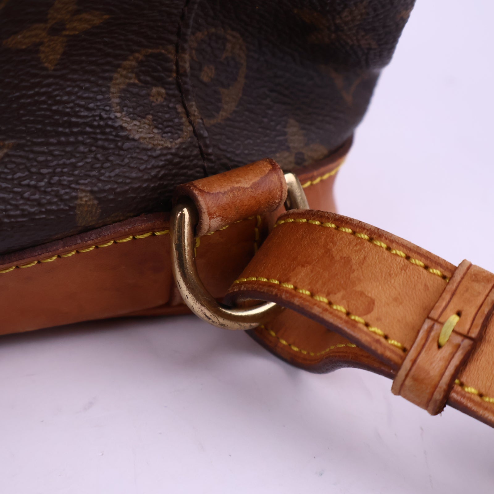 Louis Vuitton Montsouris Leather backpack Backpack J3171R | Pre-Owned Very Good Leather