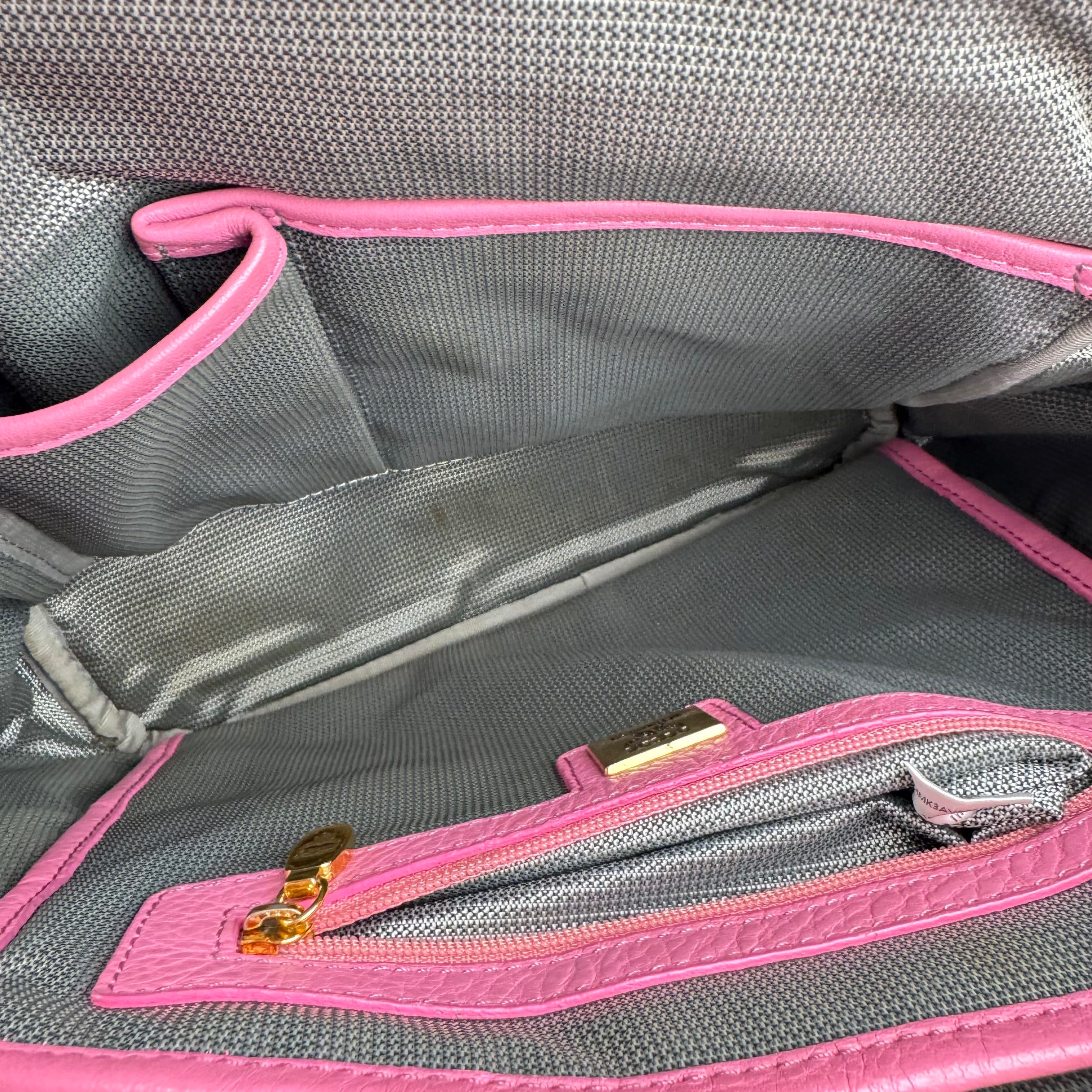 J1711 MCM Bebe Boo Side Studs Backpack- Pre Owned