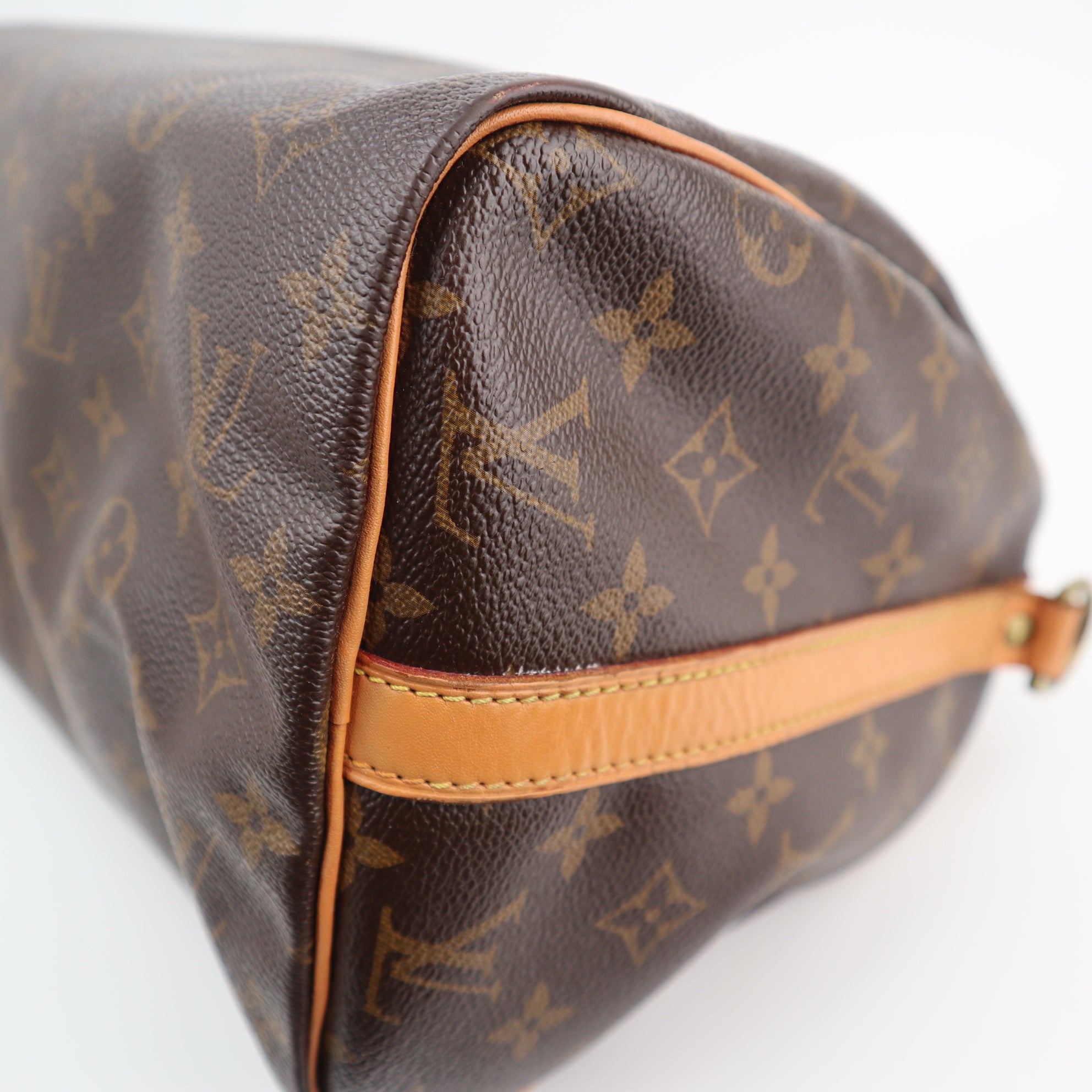 Louis Vuitton Monogram Speedy Bandoulière 30 Top Handle Bag C1573 | Pre-Owned Very Good Brown Monogram Canvas