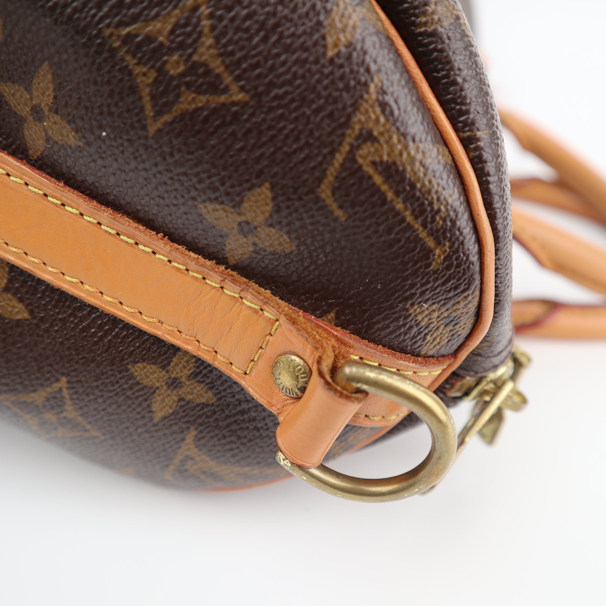 Louis Vuitton Monogram Speedy Bandoulière 30 Top Handle Bag C1573 | Pre-Owned Very Good Brown Monogram Canvas