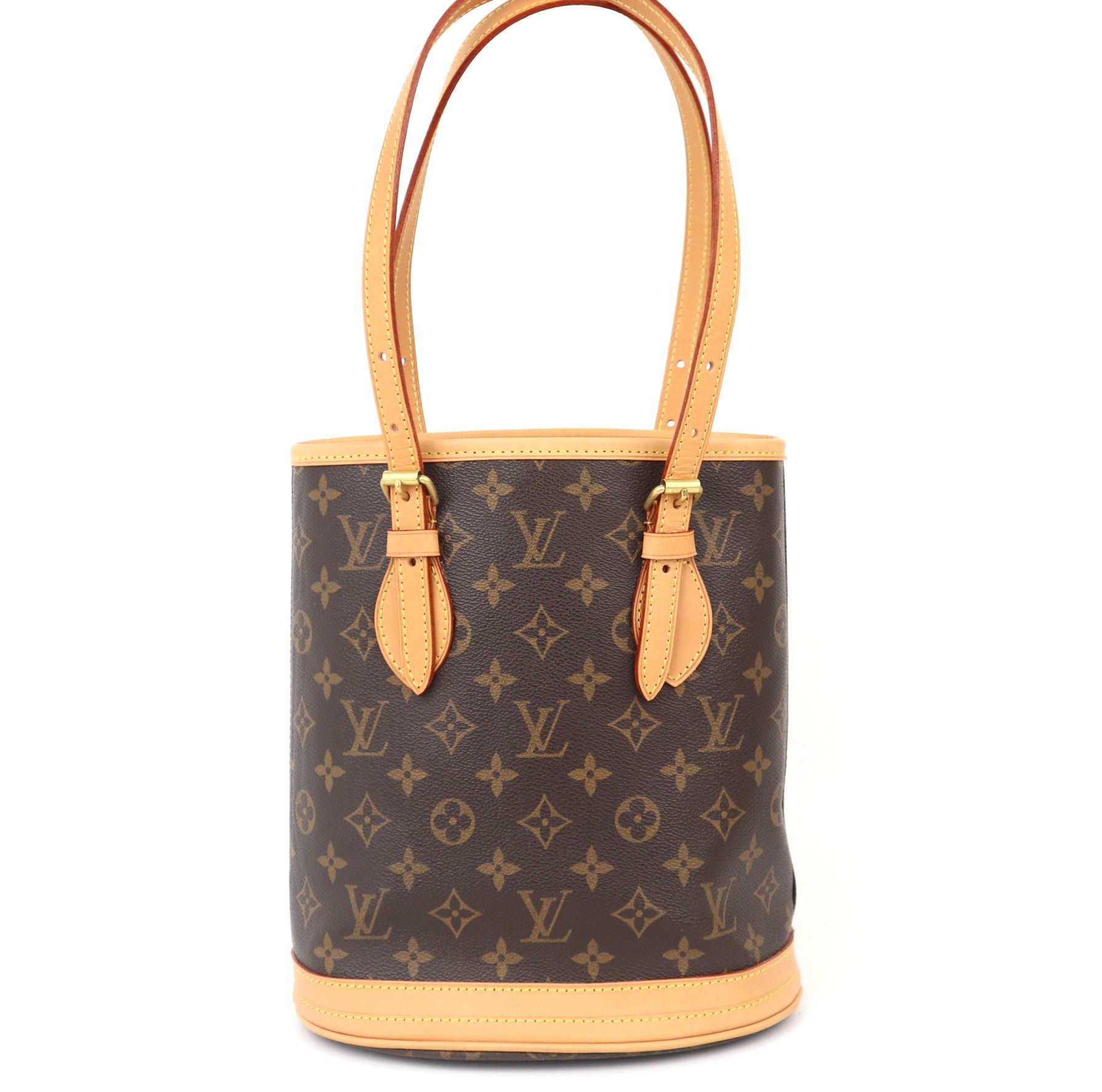 C1008 Louis Vuitton Monogram Canvas Petite Bucket Bag-Pre Owned