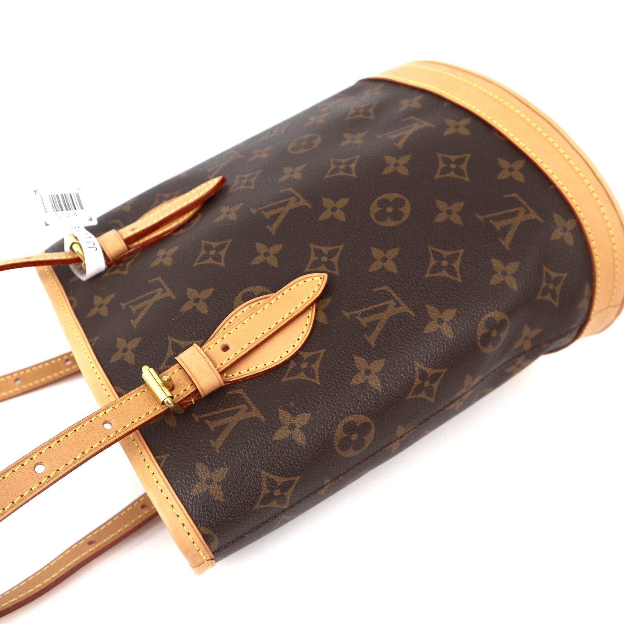 C1008 Louis Vuitton Monogram Canvas Petite Bucket Bag-Pre Owned