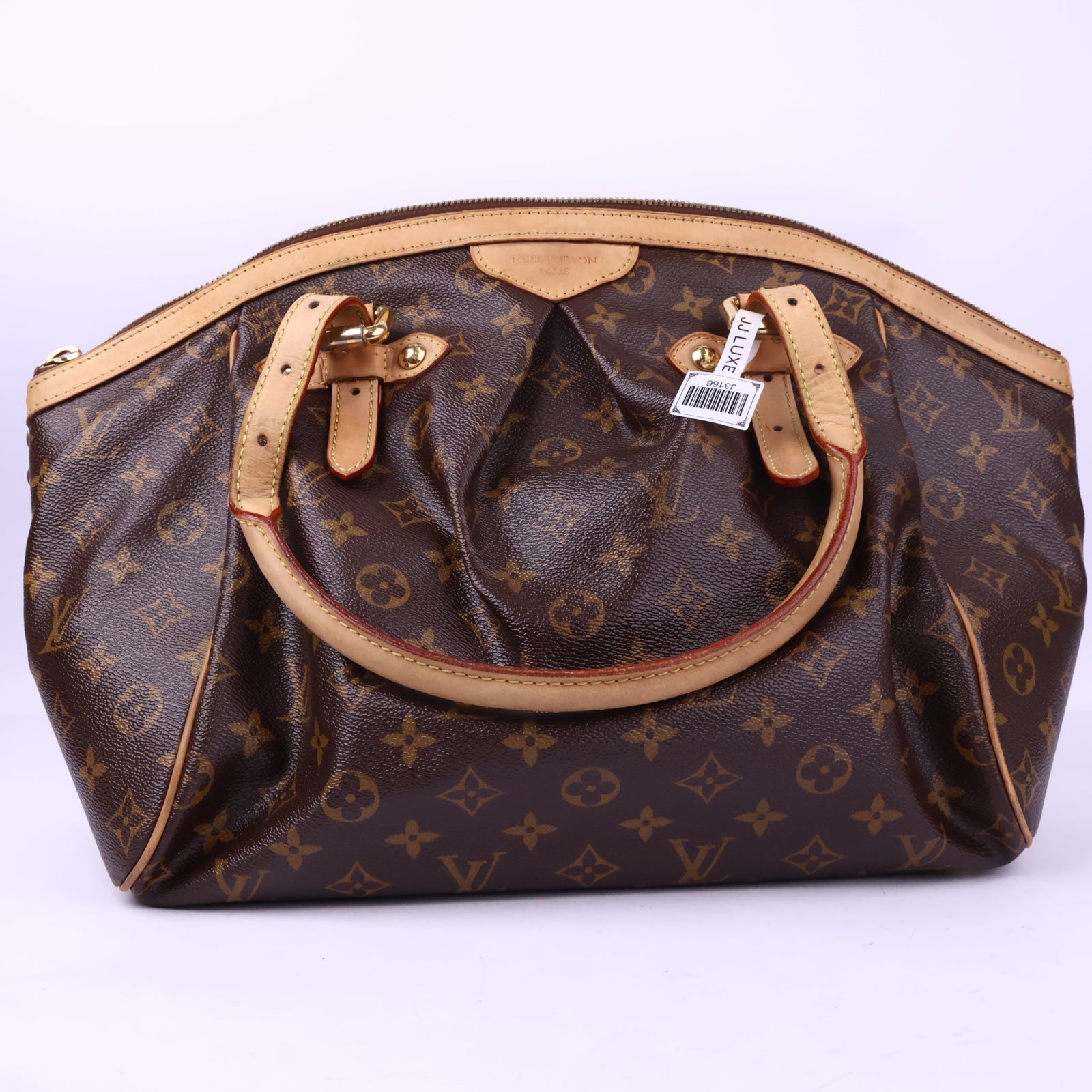 Louis Vuitton Tivoli Handbag Monogram Canvas Tote Bag J3166 | Pre-Owned Very Good Brown Monogram Canvas