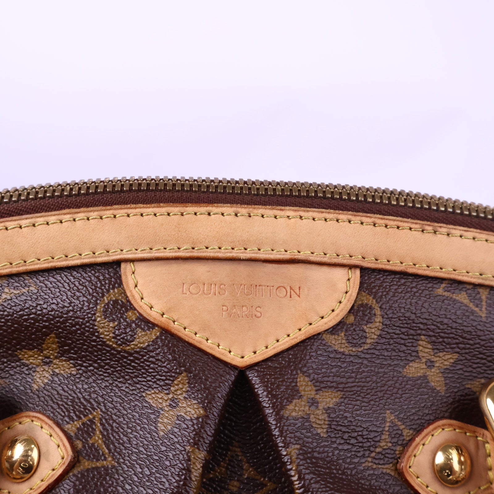 Louis Vuitton Tivoli Handbag Monogram Canvas Tote Bag J3166 | Pre-Owned Very Good Brown Monogram Canvas
