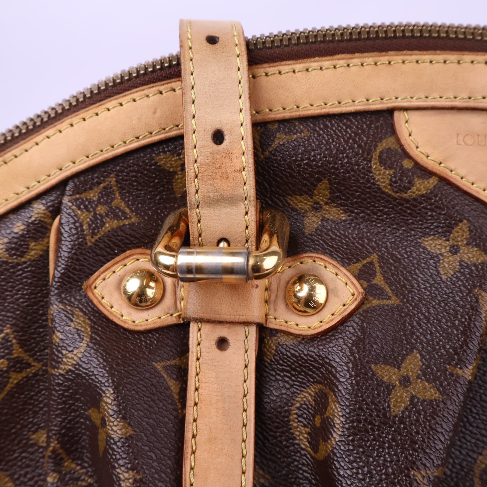 Louis Vuitton Tivoli Handbag Monogram Canvas Tote Bag J3166 | Pre-Owned Very Good Brown Monogram Canvas