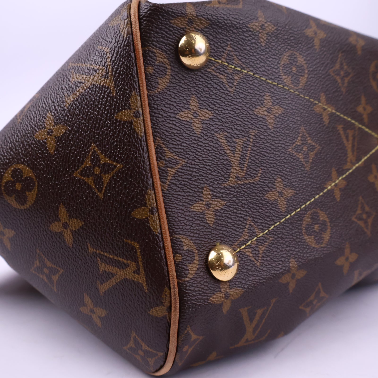 Louis Vuitton Tivoli Handbag Monogram Canvas Tote Bag J3166 | Pre-Owned Very Good Brown Monogram Canvas