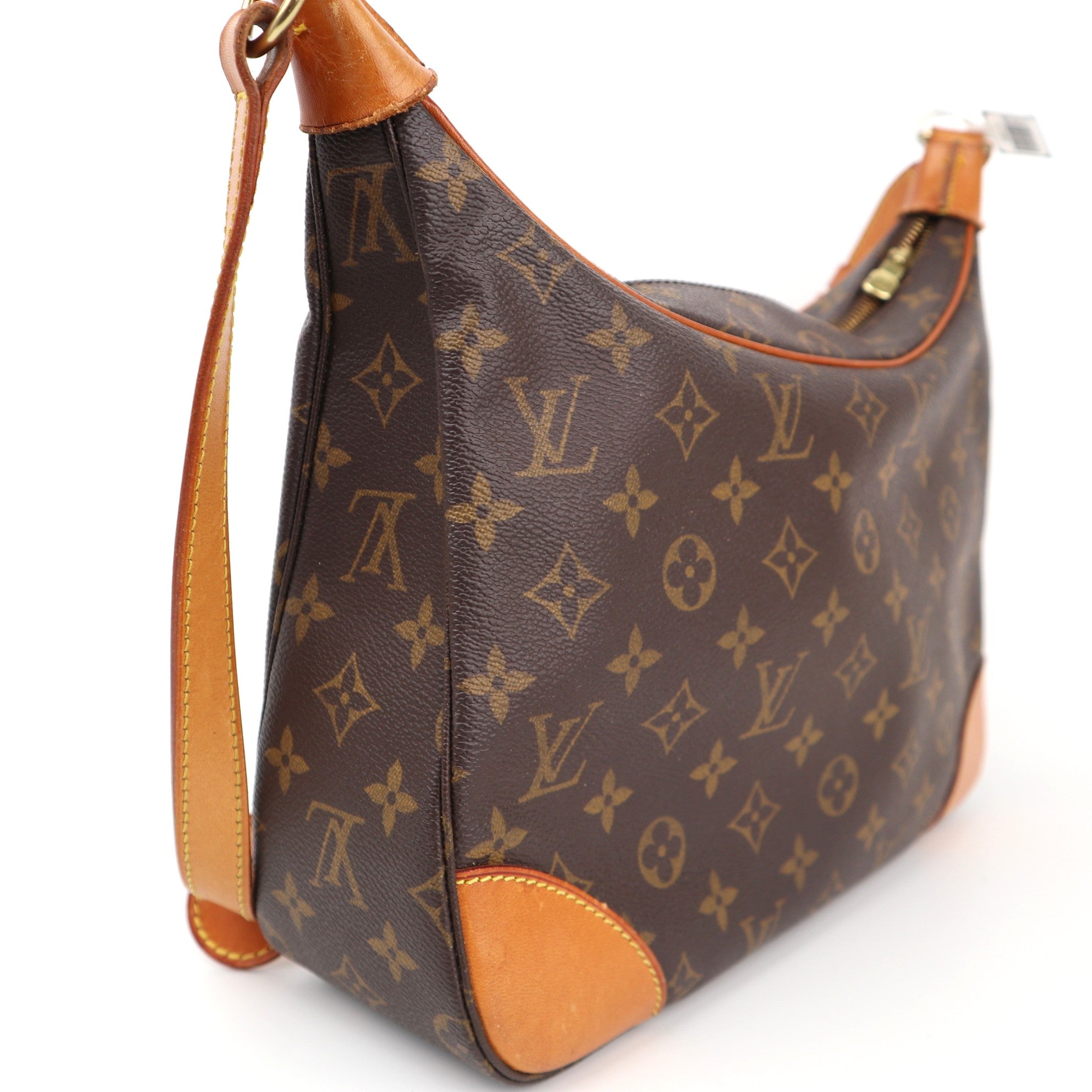Louis Vuitton Vintage Monogram Boulogne Shoulder Bag C1583 | Pre-Owned Good Brown Monogram Canvas