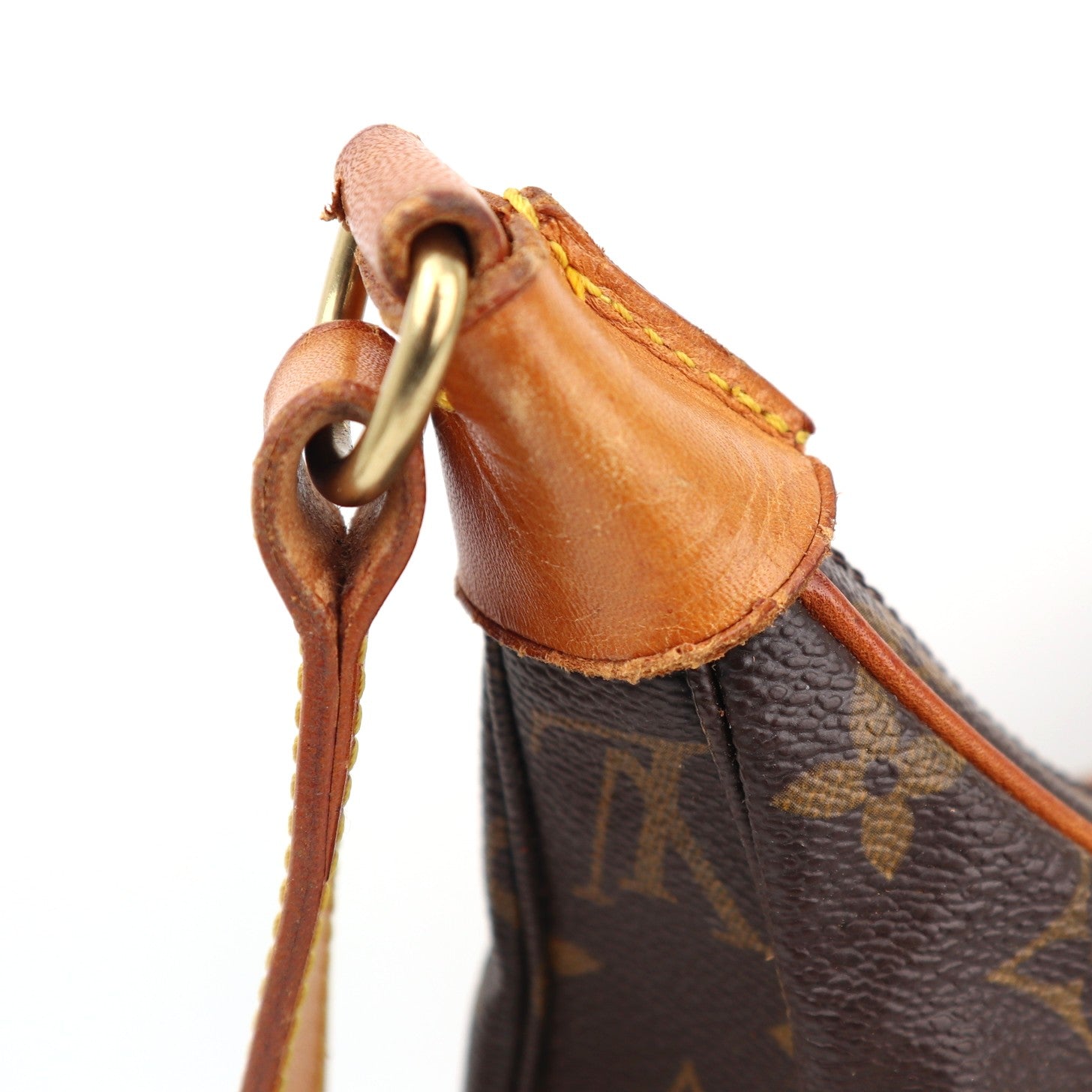 Louis Vuitton Vintage Monogram Boulogne Shoulder Bag C1583 | Pre-Owned Good Brown Monogram Canvas